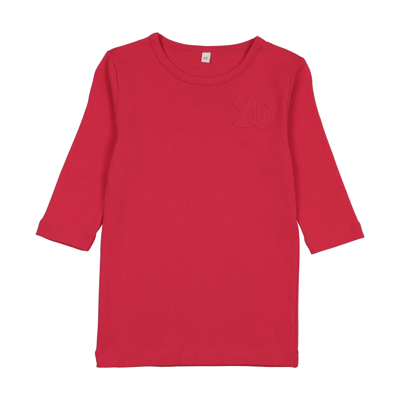 Bonjoy 2026 3/4 Sleeve T-Shirt - Hot Pink