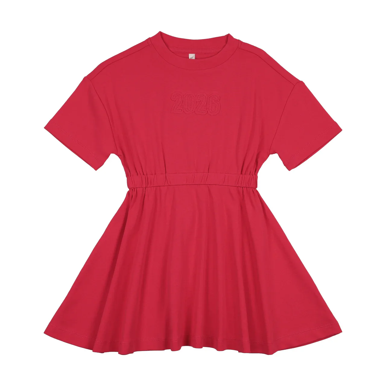 Bonjoy 2026 Short Sleeve Dress - Hot Pink