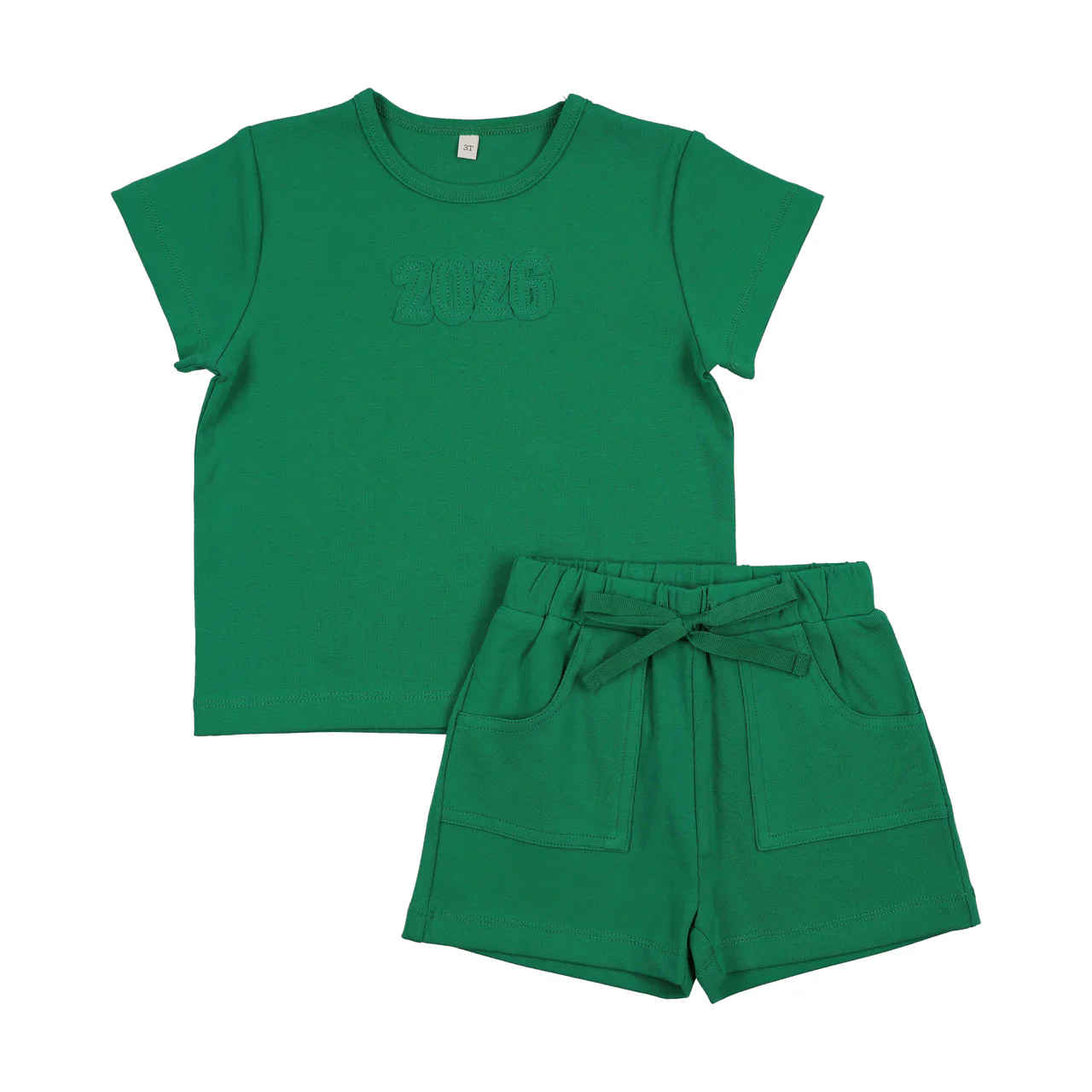Bonjoy 2026 Shorts Set - Green