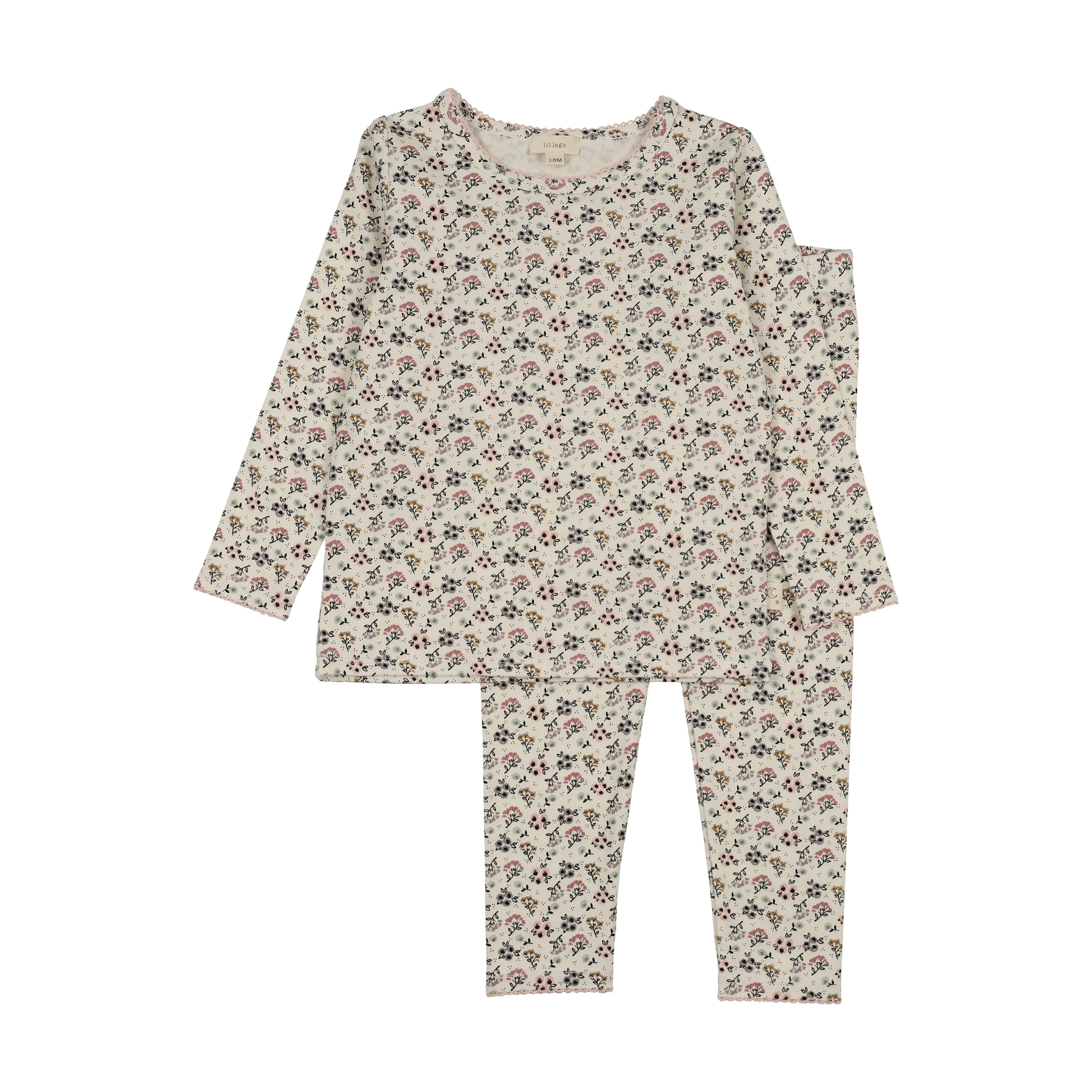 Analogie By Lil Legs Botanical Lounge Set - Multi Botanical