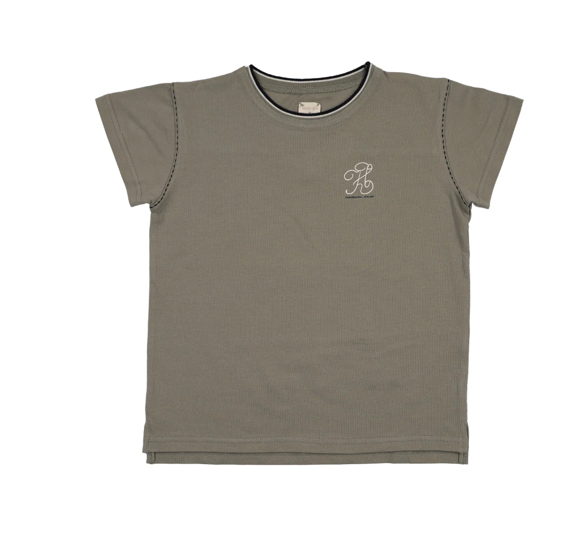 Analogie By Lil Legs Outer Field Boys Tee - Green