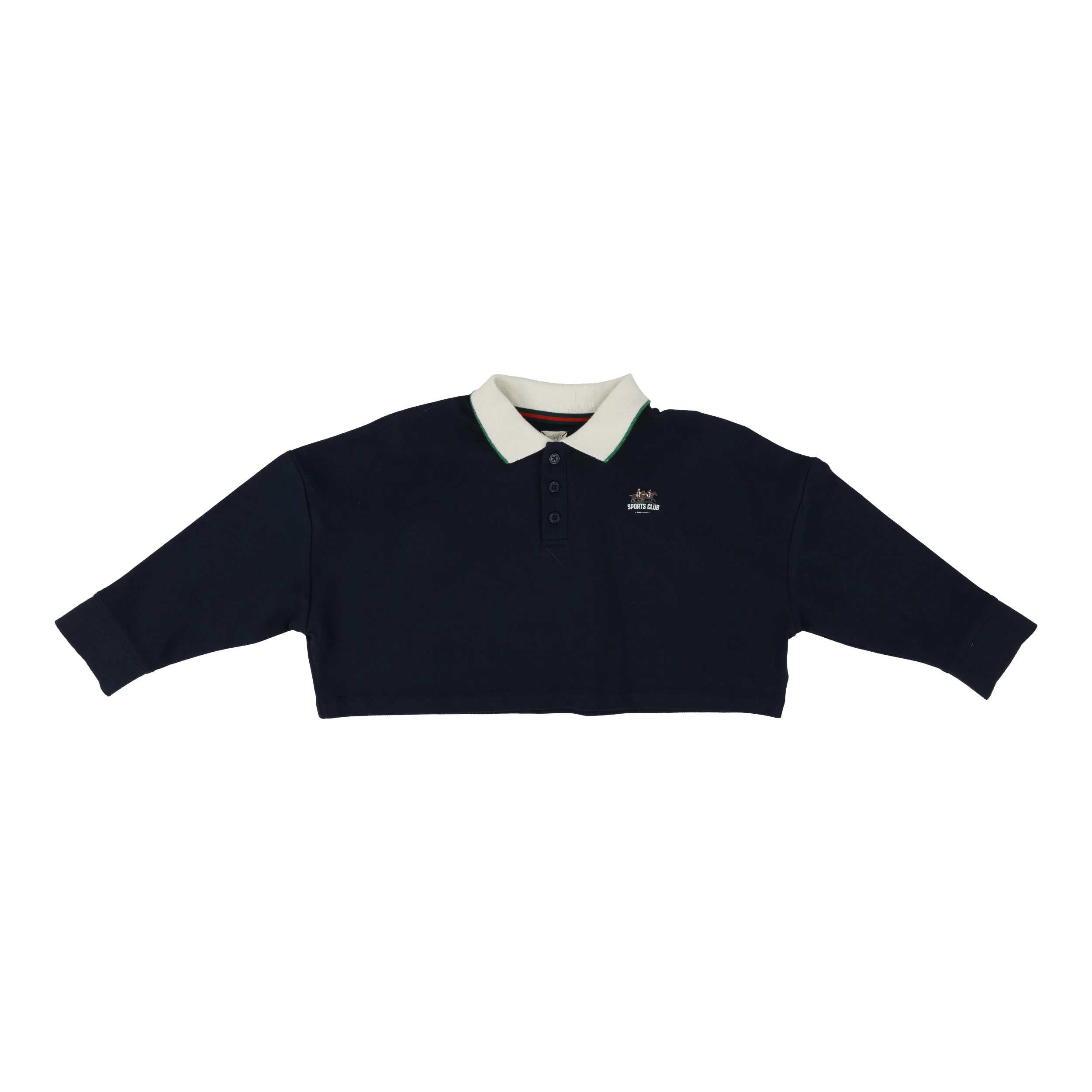 ANALOGIE BY LIL LEGS NAVY GIRLS POLO LONG SLEEVE