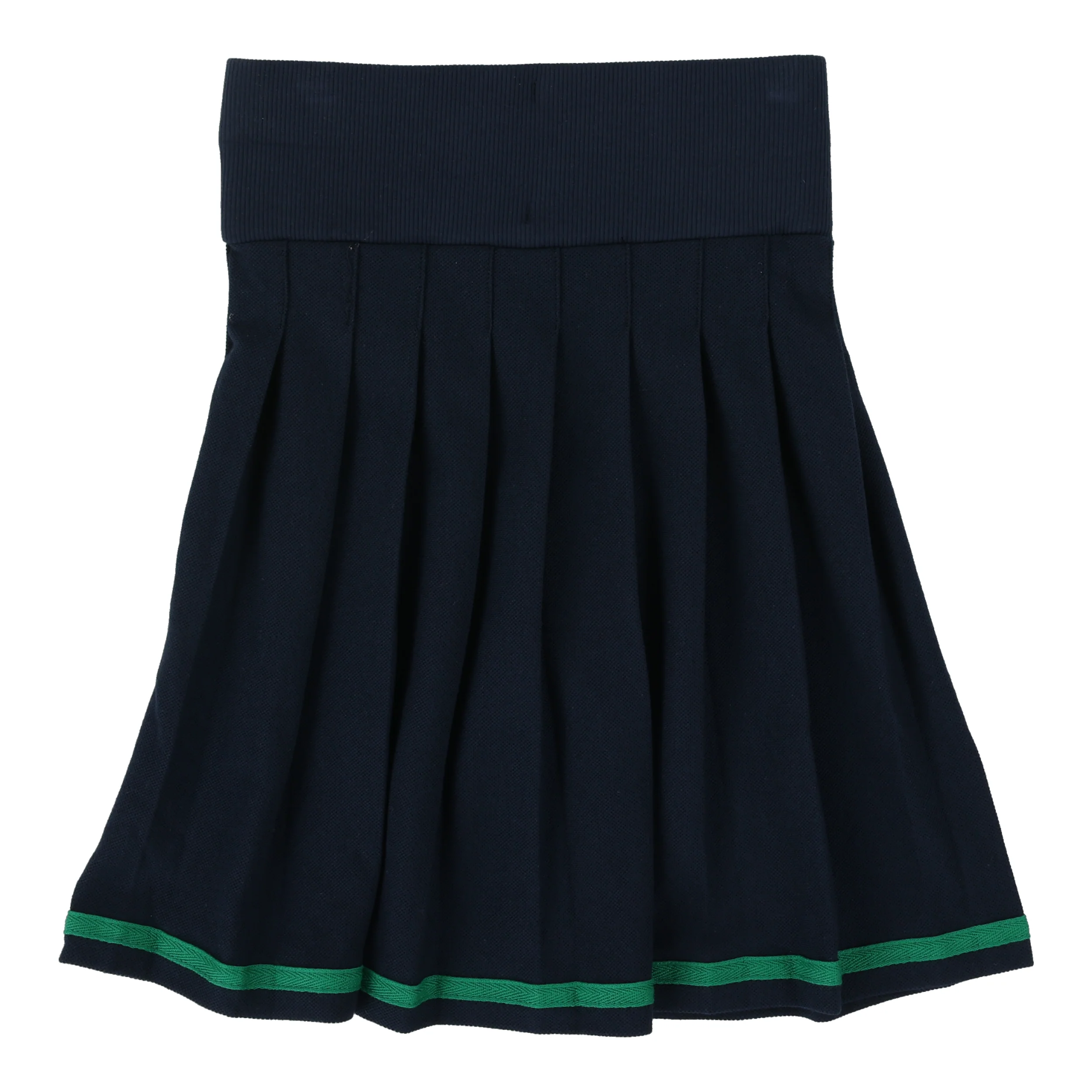 ANALOGIE BY LIL LEGS NAVY PLEATED SKIRT