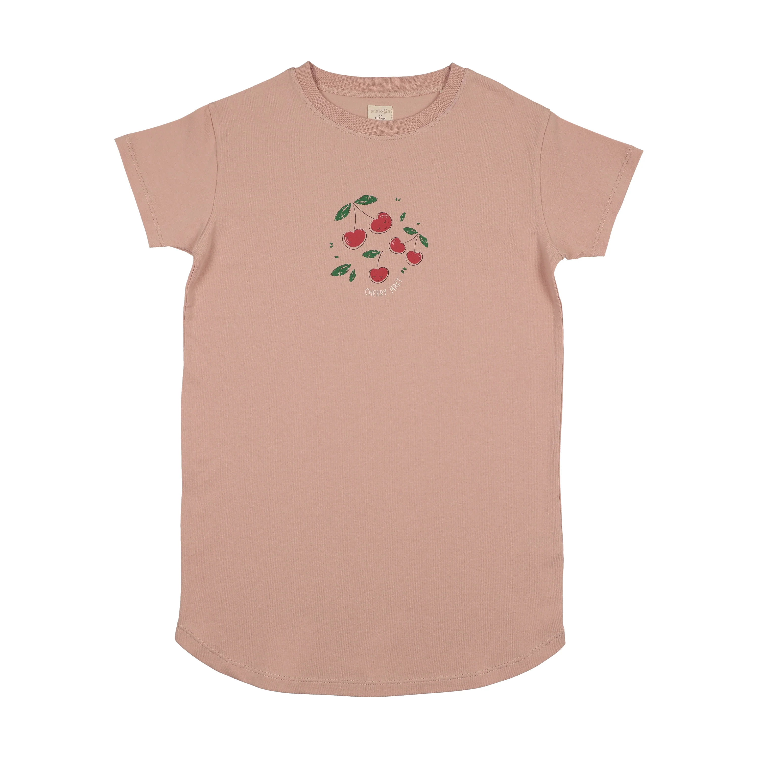 Analogie By Lil Legs Common Folk Dress - Pink (short sleeves)