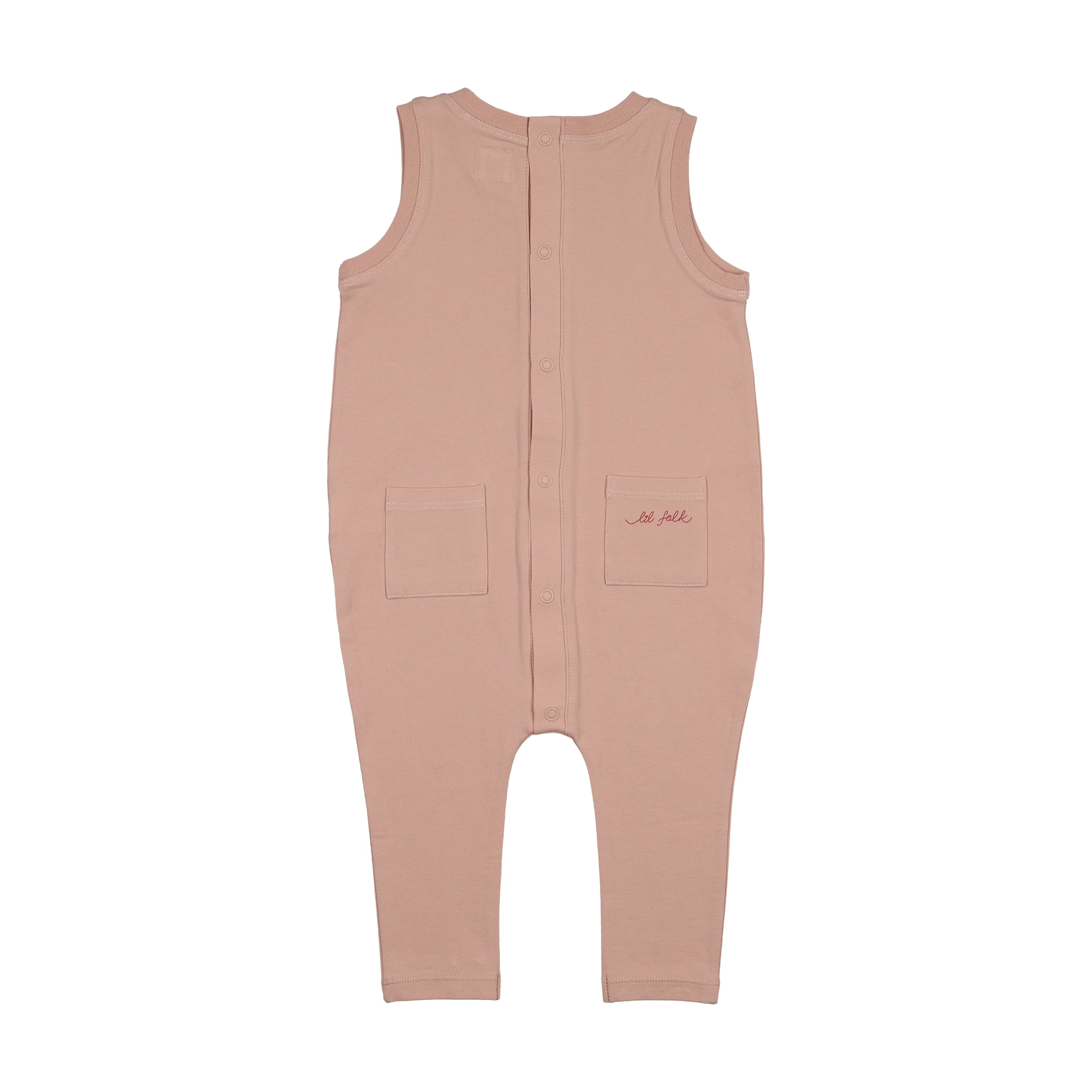Analogie By Lil Legs Common Folk Toddler Romper - Pink - Image 2