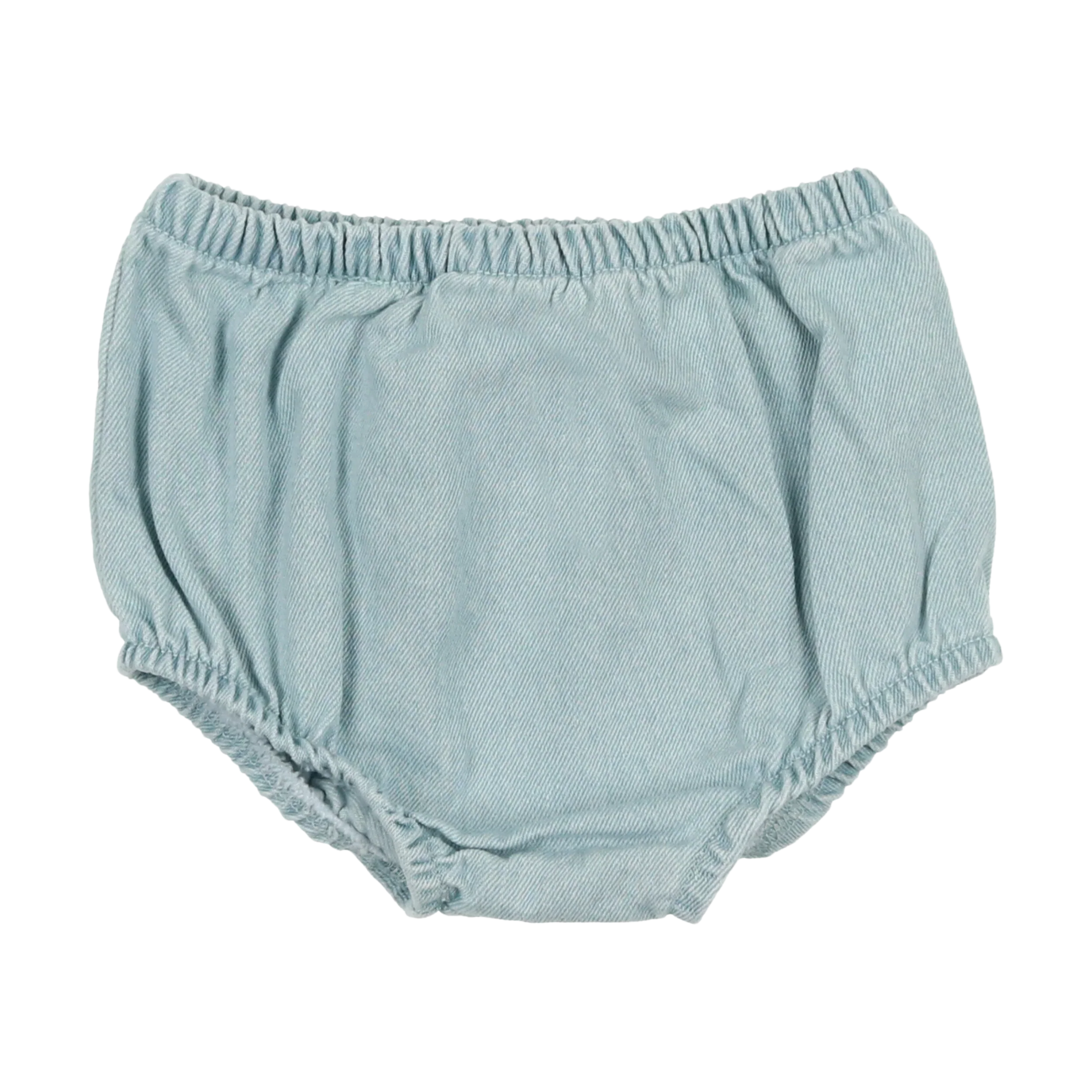 Analogie By Lil Legs DENIM BLOOMERS - Light Denim