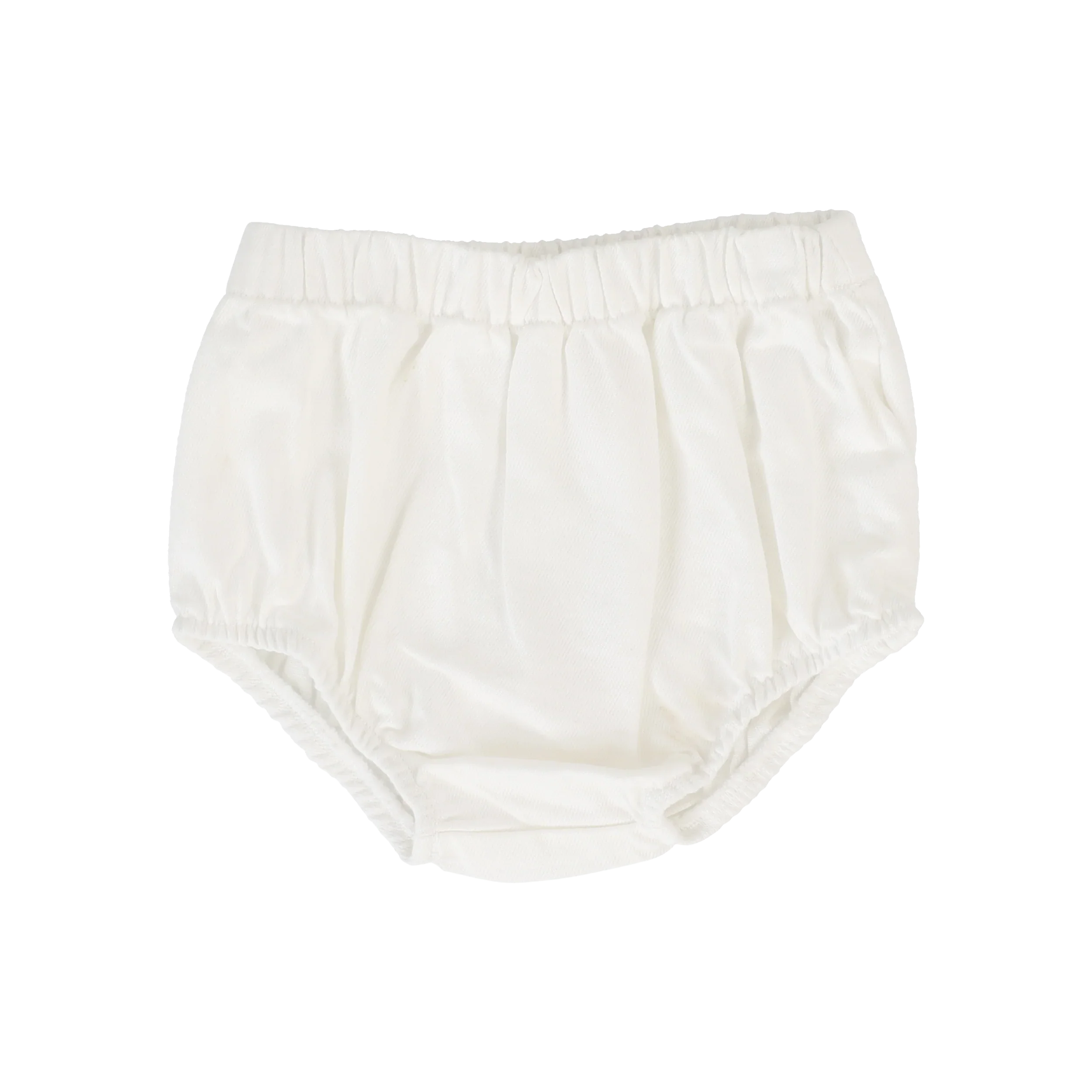 Analogie By Lil Legs DENIM BLOOMERS - White Denim