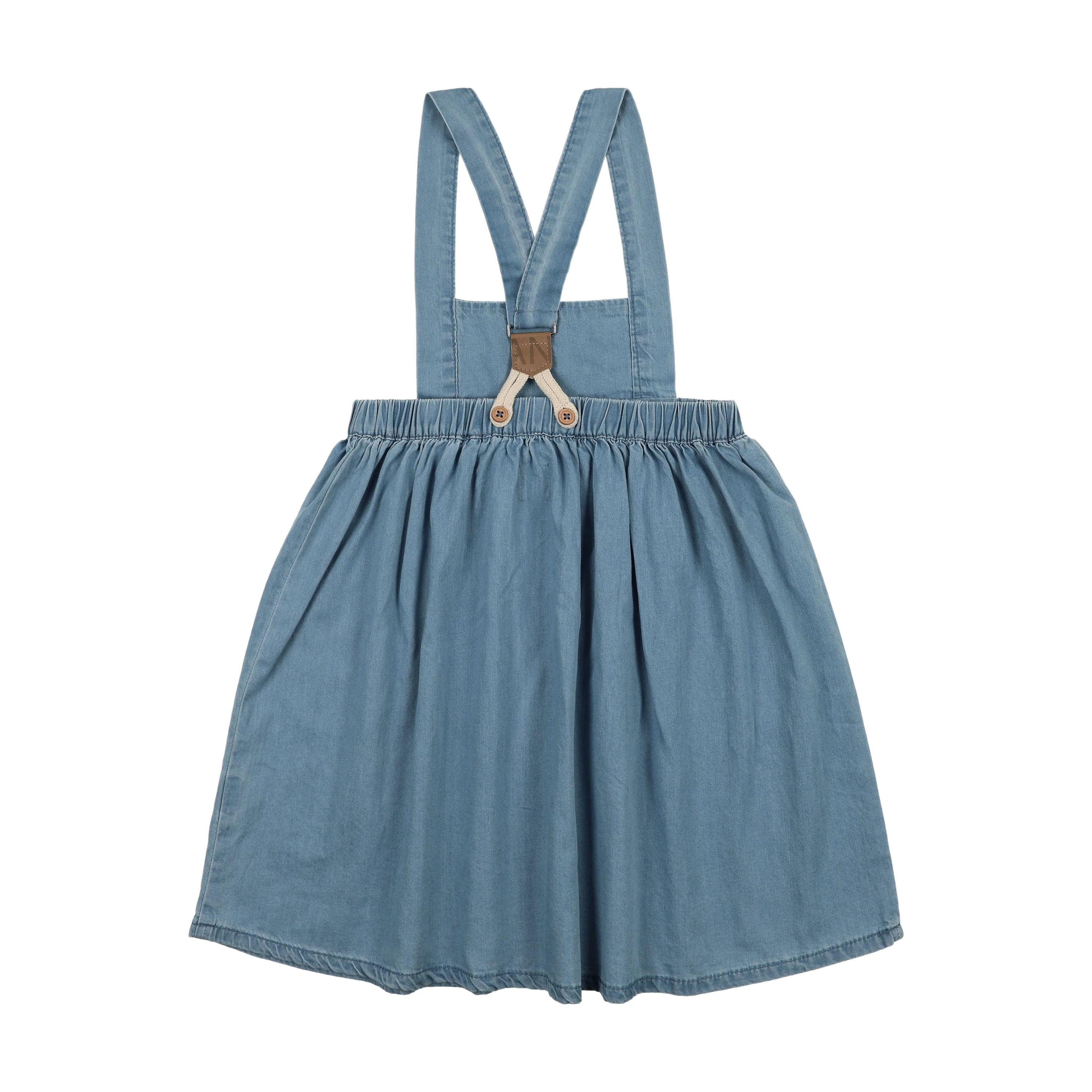 Analogie By Lil Legs Denim Capsule Jumper - Blue Tencel - Image 2