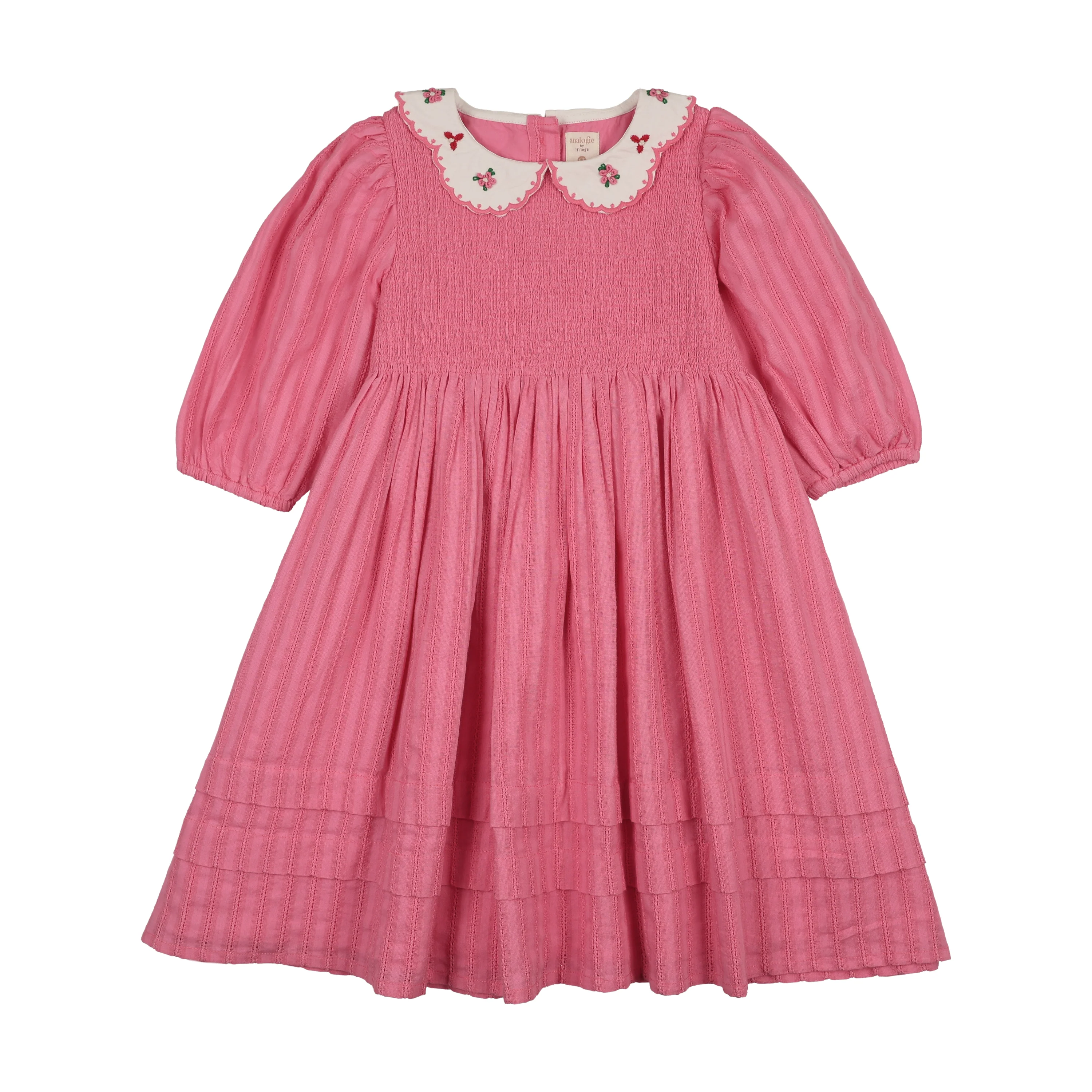 Analogie By Lil Legs Downtown Dress - Fresh Pink