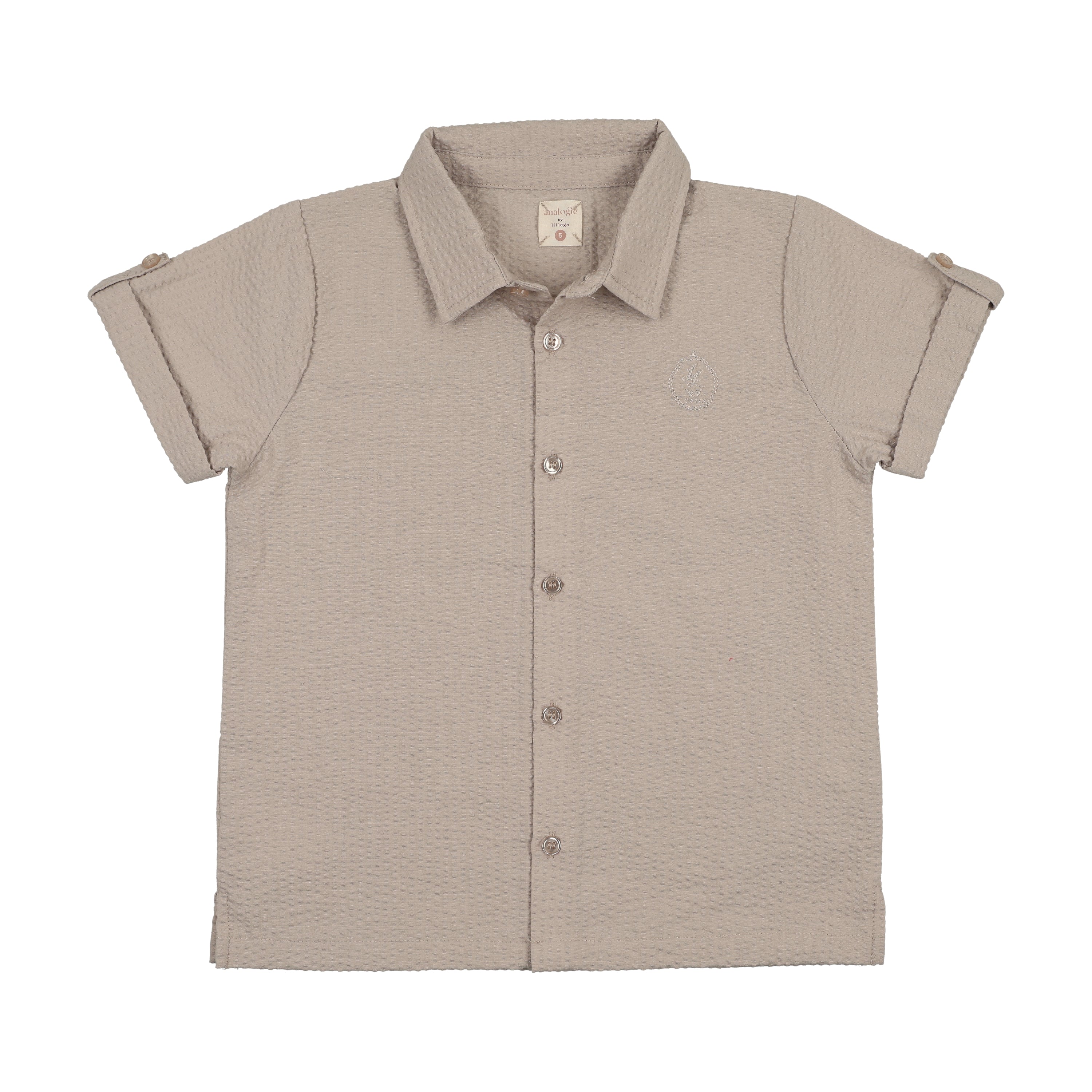 Analogie By Lil Legs Dress Shirt - Wheat