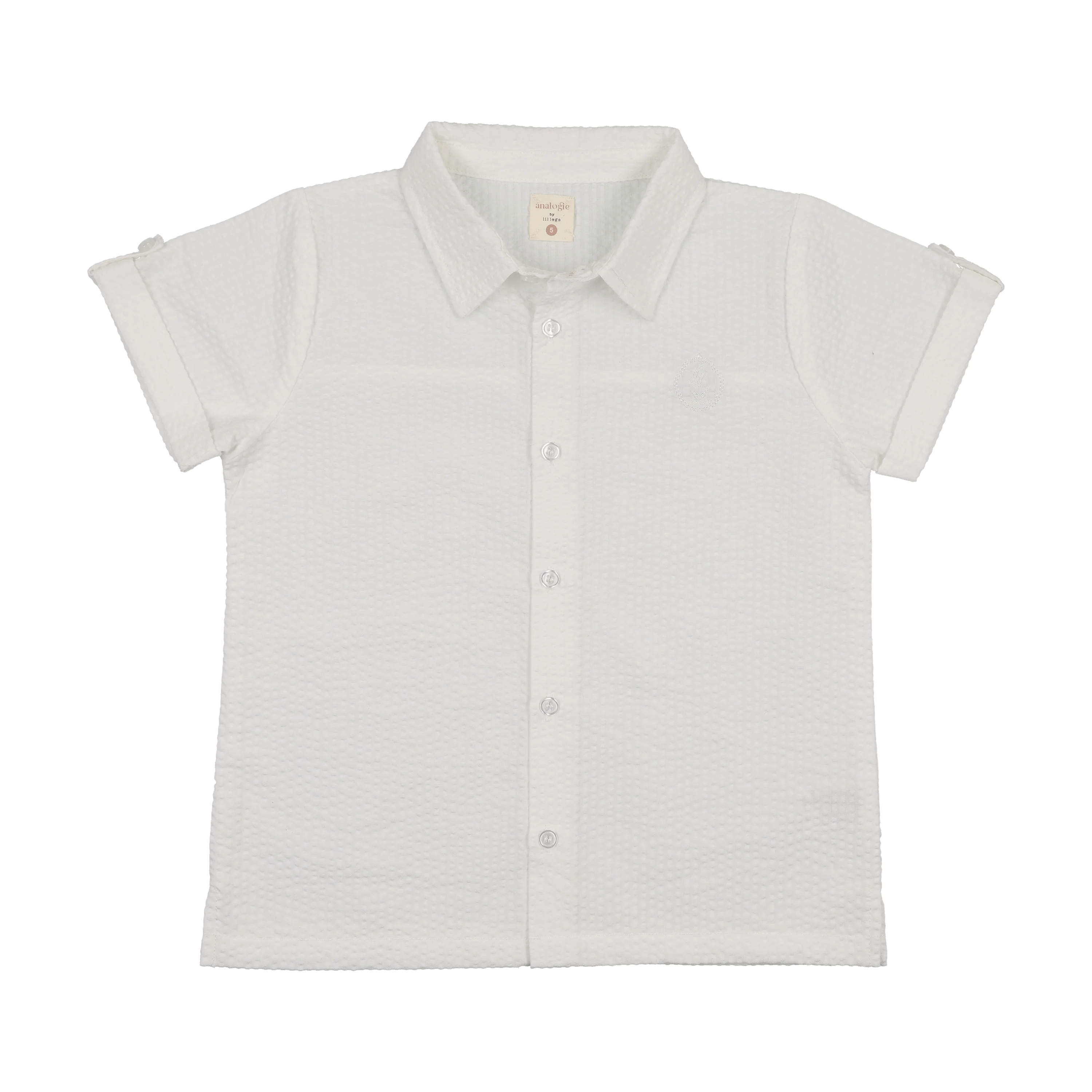 Analogie By Lil Legs Dress Shirt - White