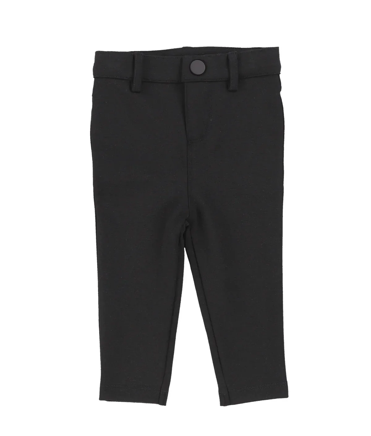 Analogie By Lil Legs Knit Pants Without Seam - Black