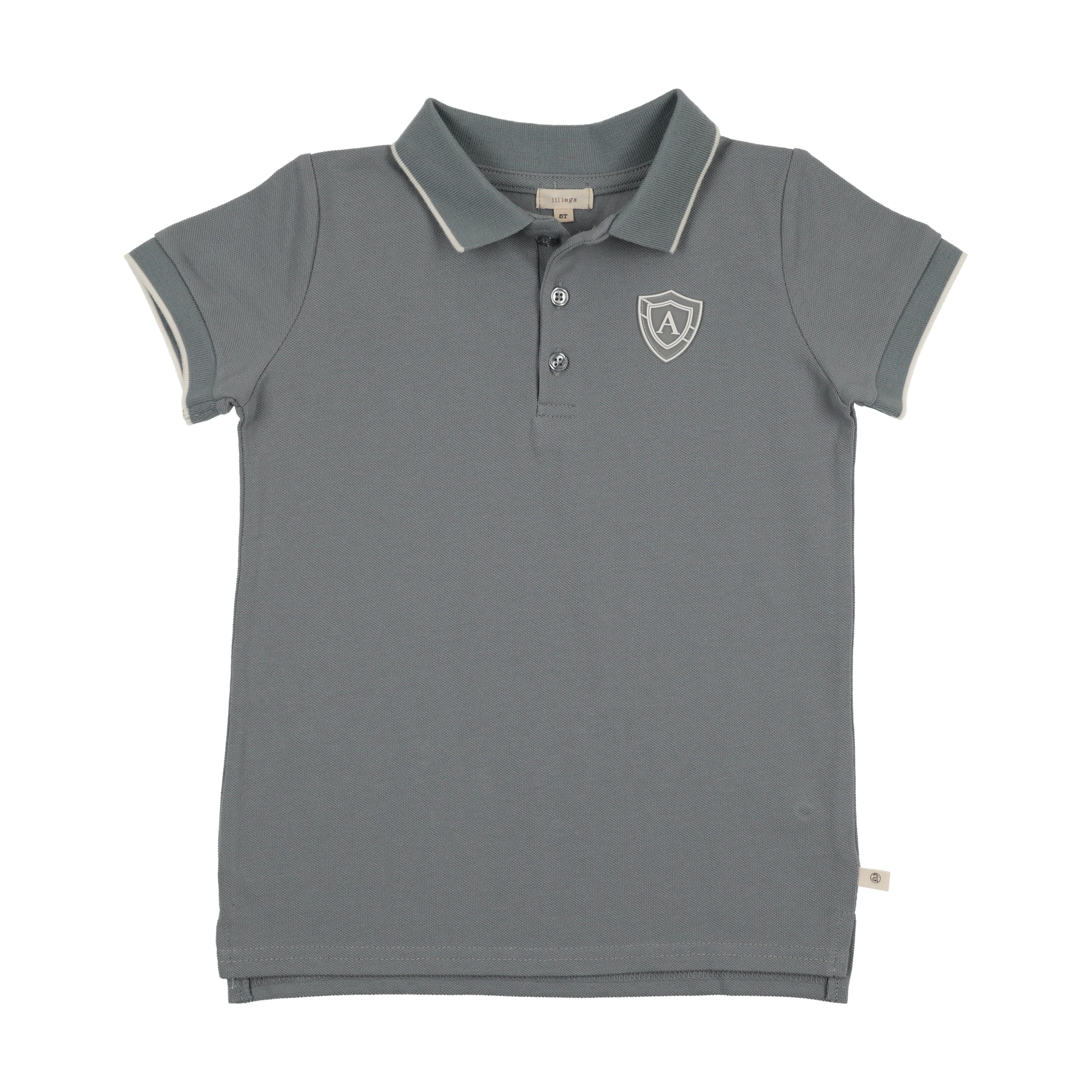 Analogie By Lil Legs Logo Polo SS - Blue