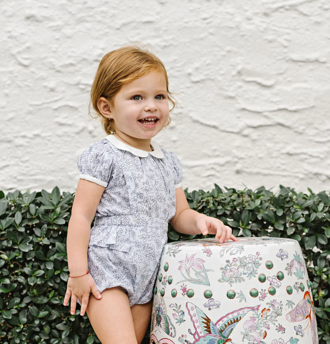 Analogie By Lil Legs Mountain Meadows Bloomer Set - Clear Blue