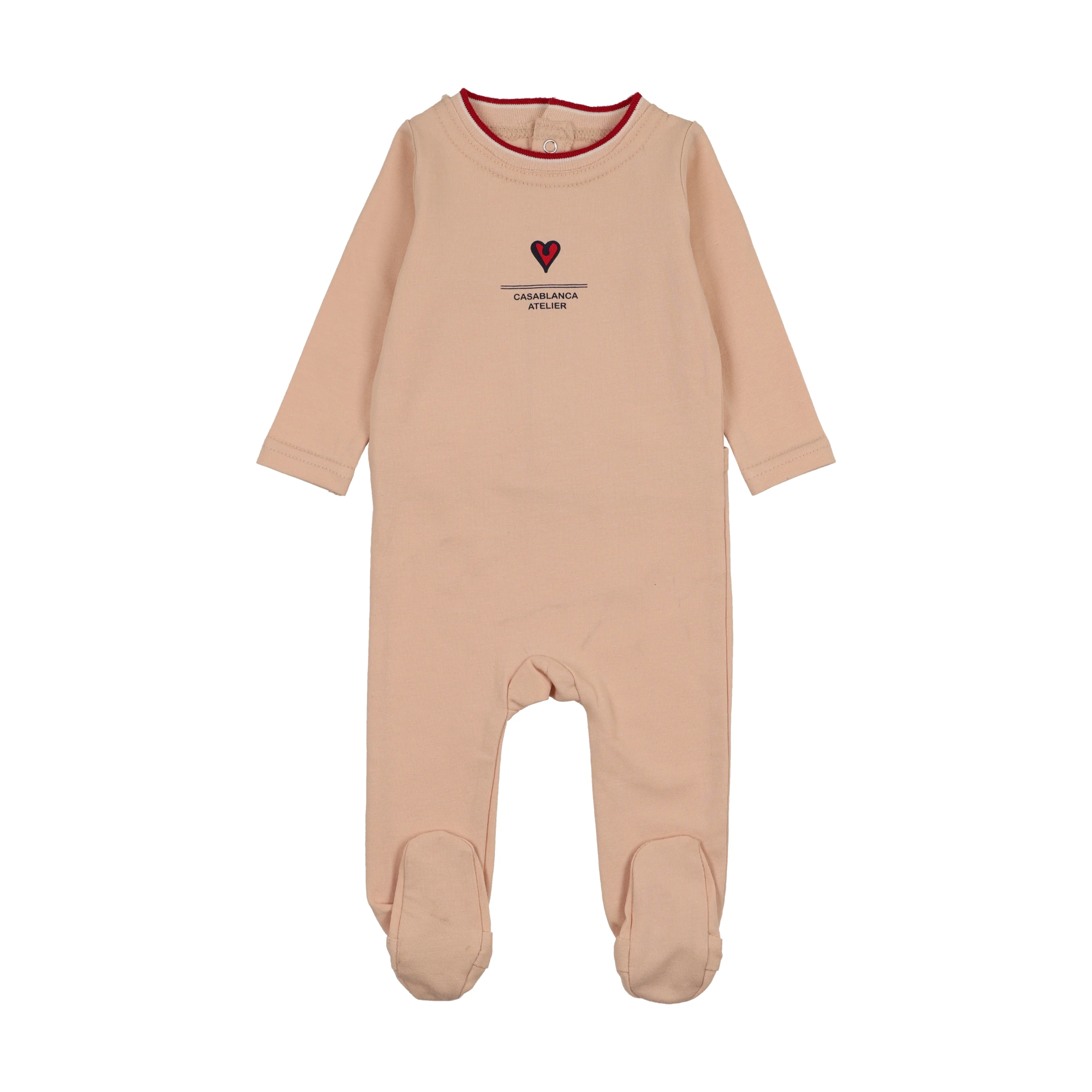 Analogie By Lil Legs Outer Field Girls Footie - Pink