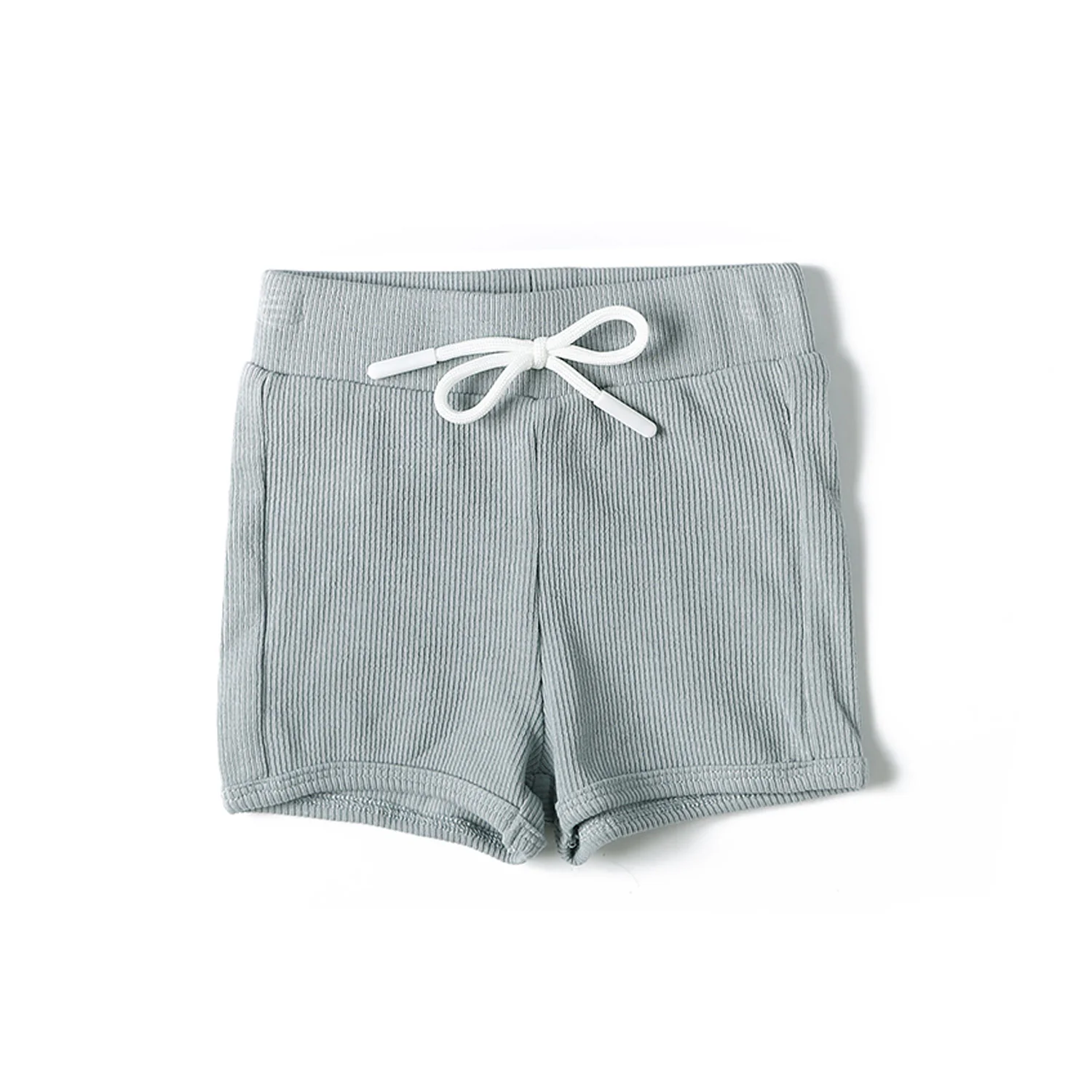 Anecdote Blue Ribbed Shorts (RR2448)