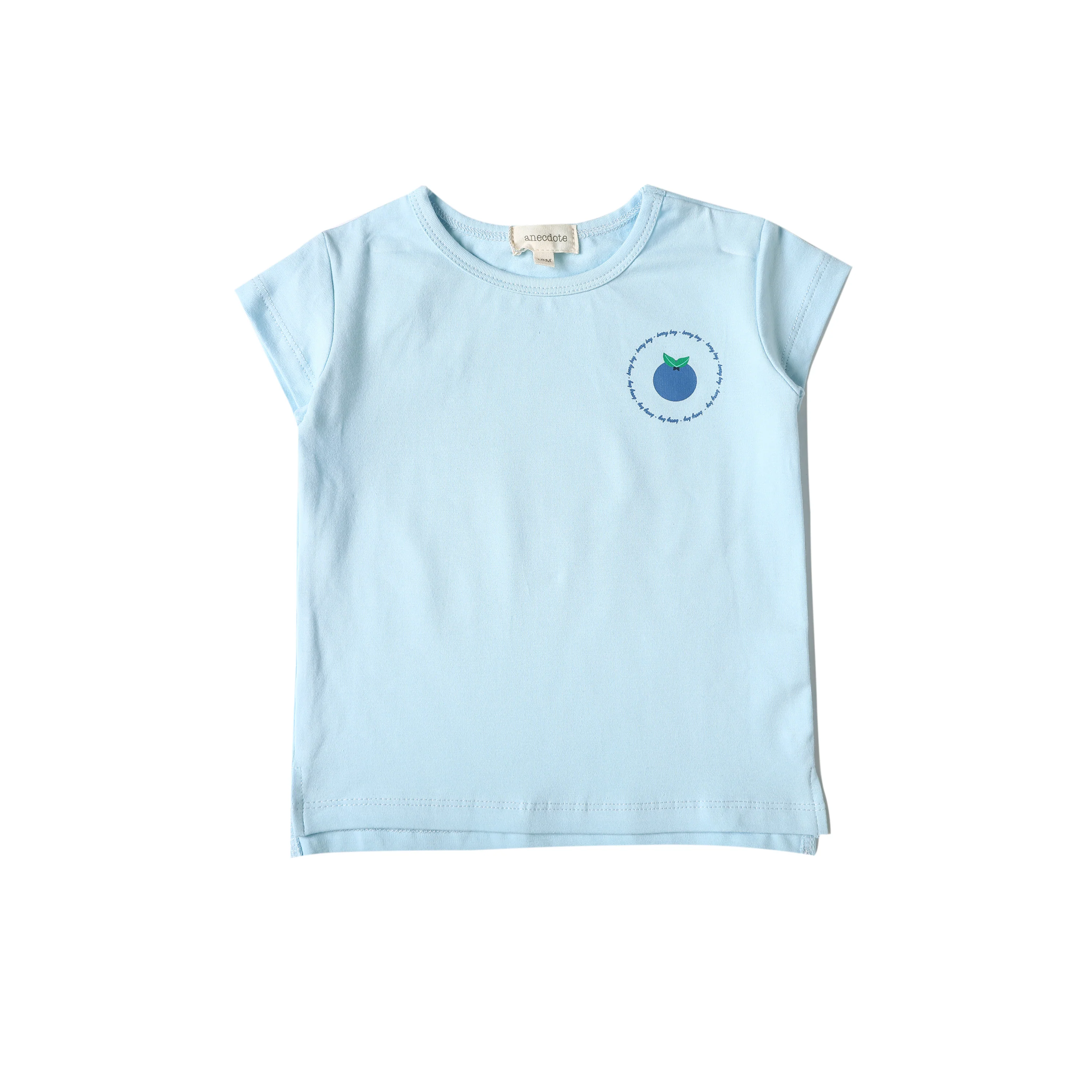 Anecdote Light Blue Blueberry Boxy Tee (FR2432)
