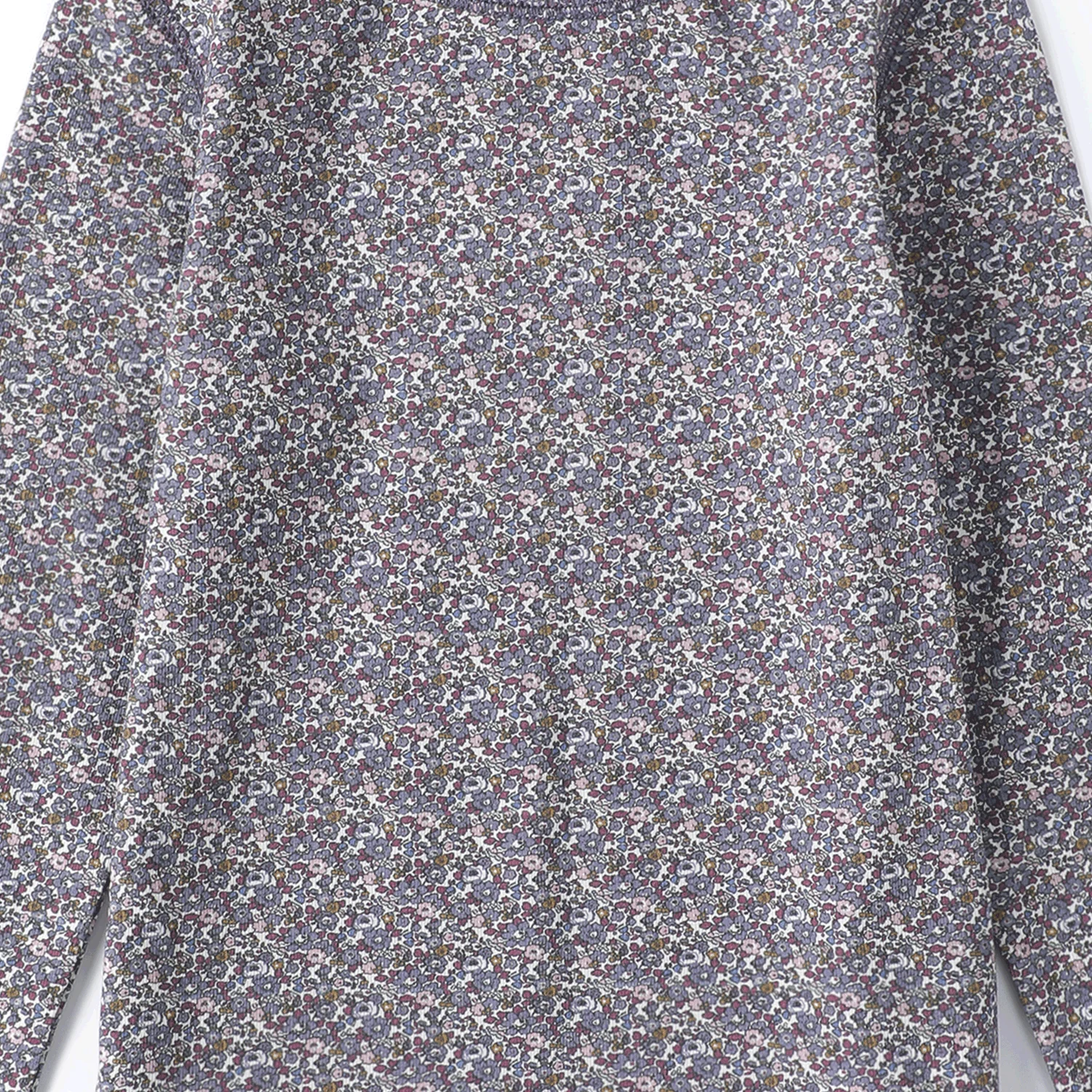 Anecdote Plum Floral Print Mock Neck - Image 2