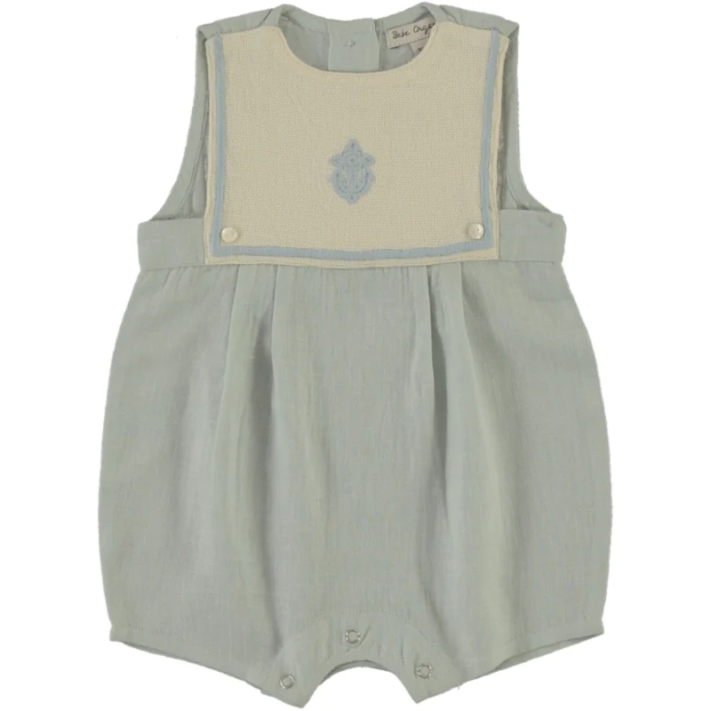 Bebe Organic Cloud Blue Malo Romper