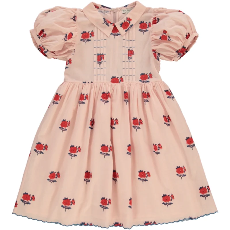 Bebe Organic La Vie En Rose April Dress- Short Sleeves