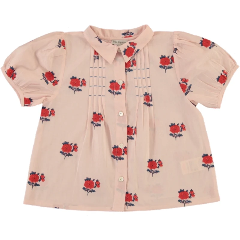 Bebe Organic La Vie En Rose April Special Blouse- 3/4 SLEEVES