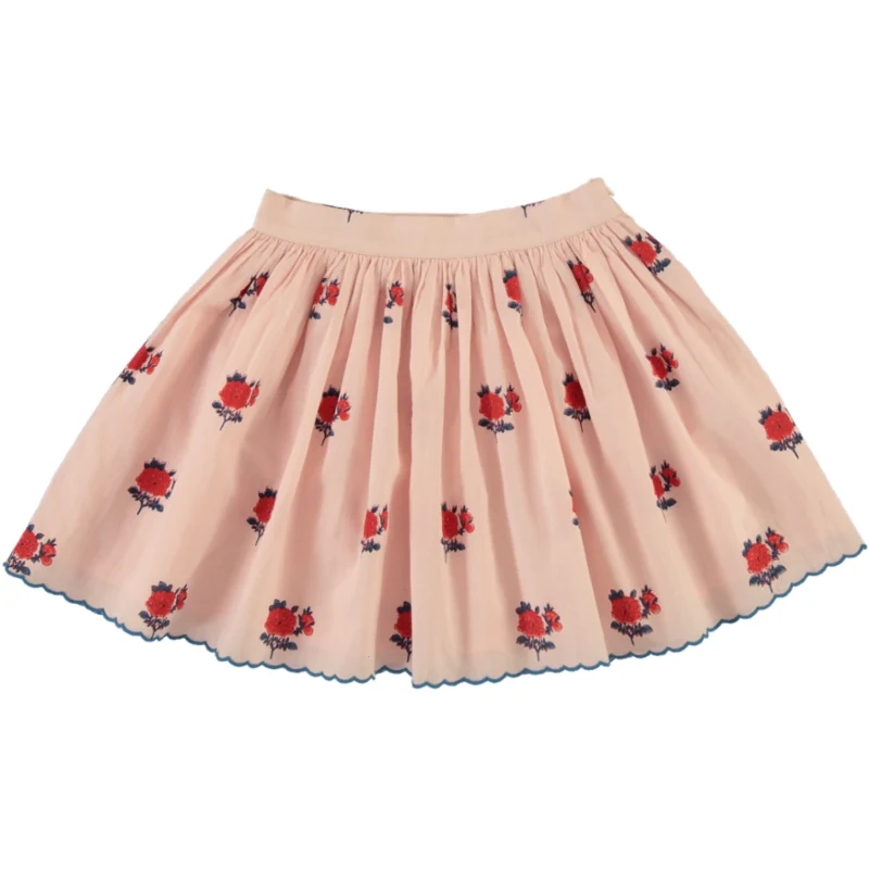 Bebe Organic La Vie En Rose April Special Skirt - KNEE LENGTH