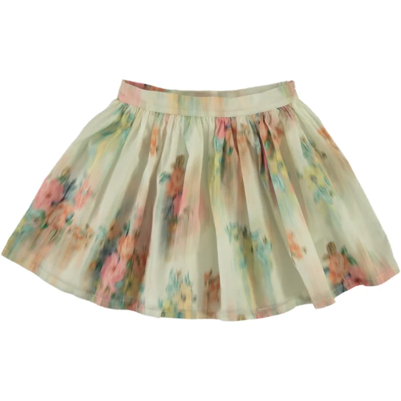 Bebe Organic Nostalgic florals Paris Skirt- Short skirt