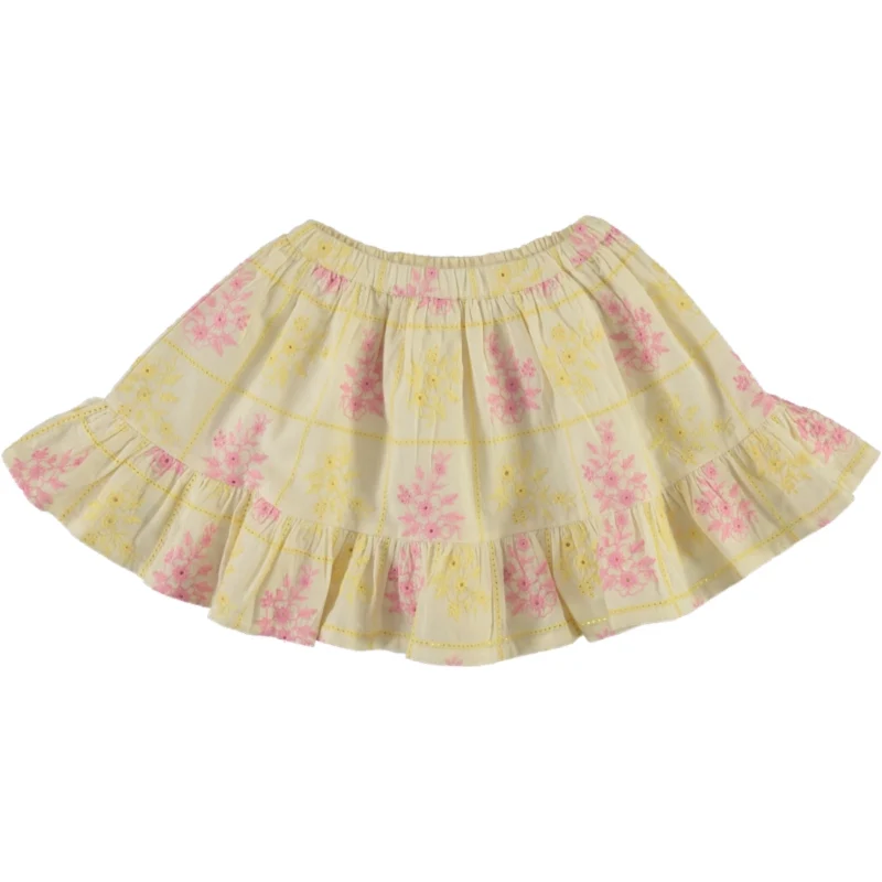 Bebe Organic Patchwork embroidery Alba Special Skirt (covers the knee) - Image 2