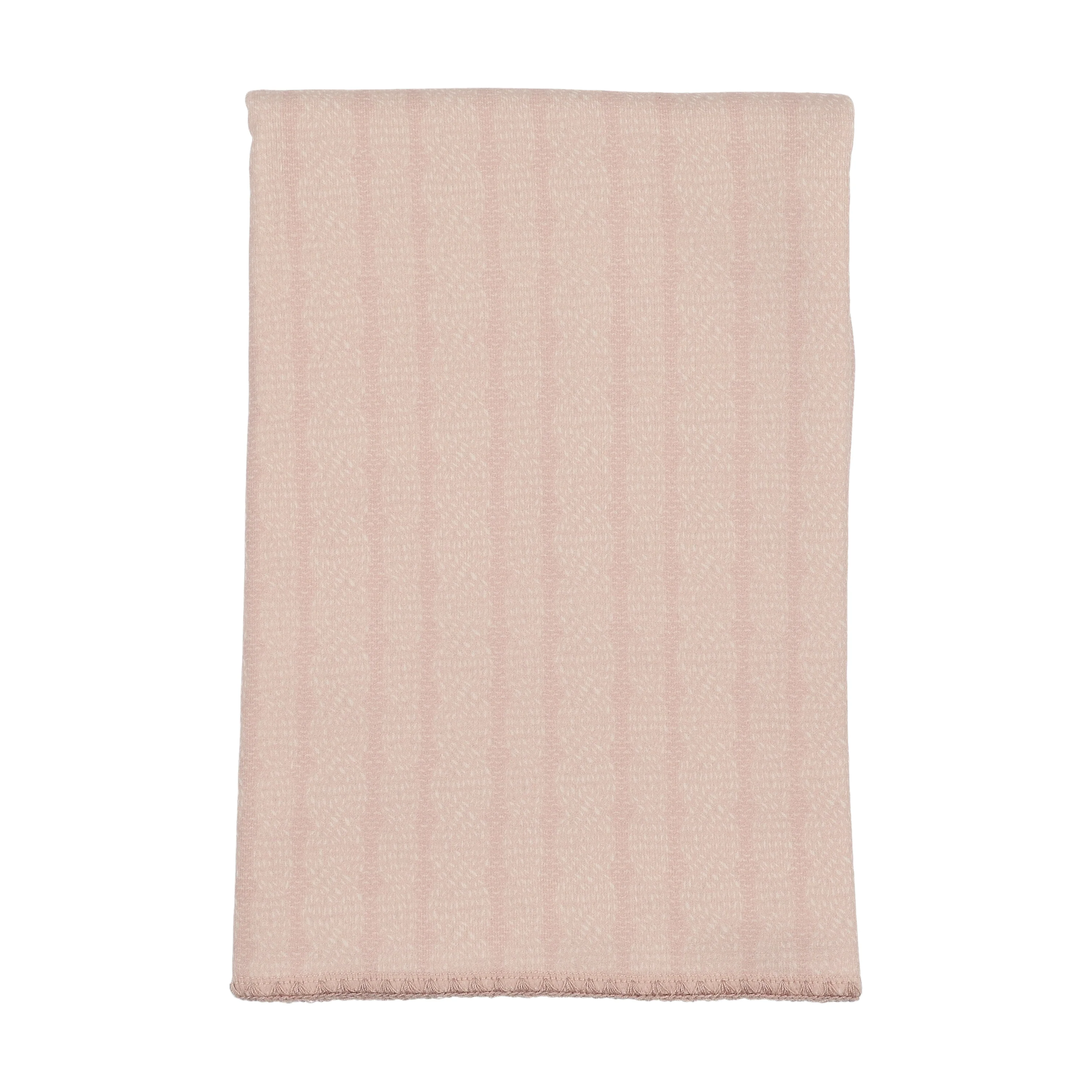 Bee & Dee Rose Cable Stitch Wrap Blanket