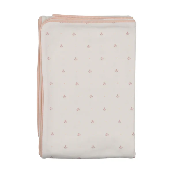 Bee and Dee Soft Dots Chalk White Girls Blanket