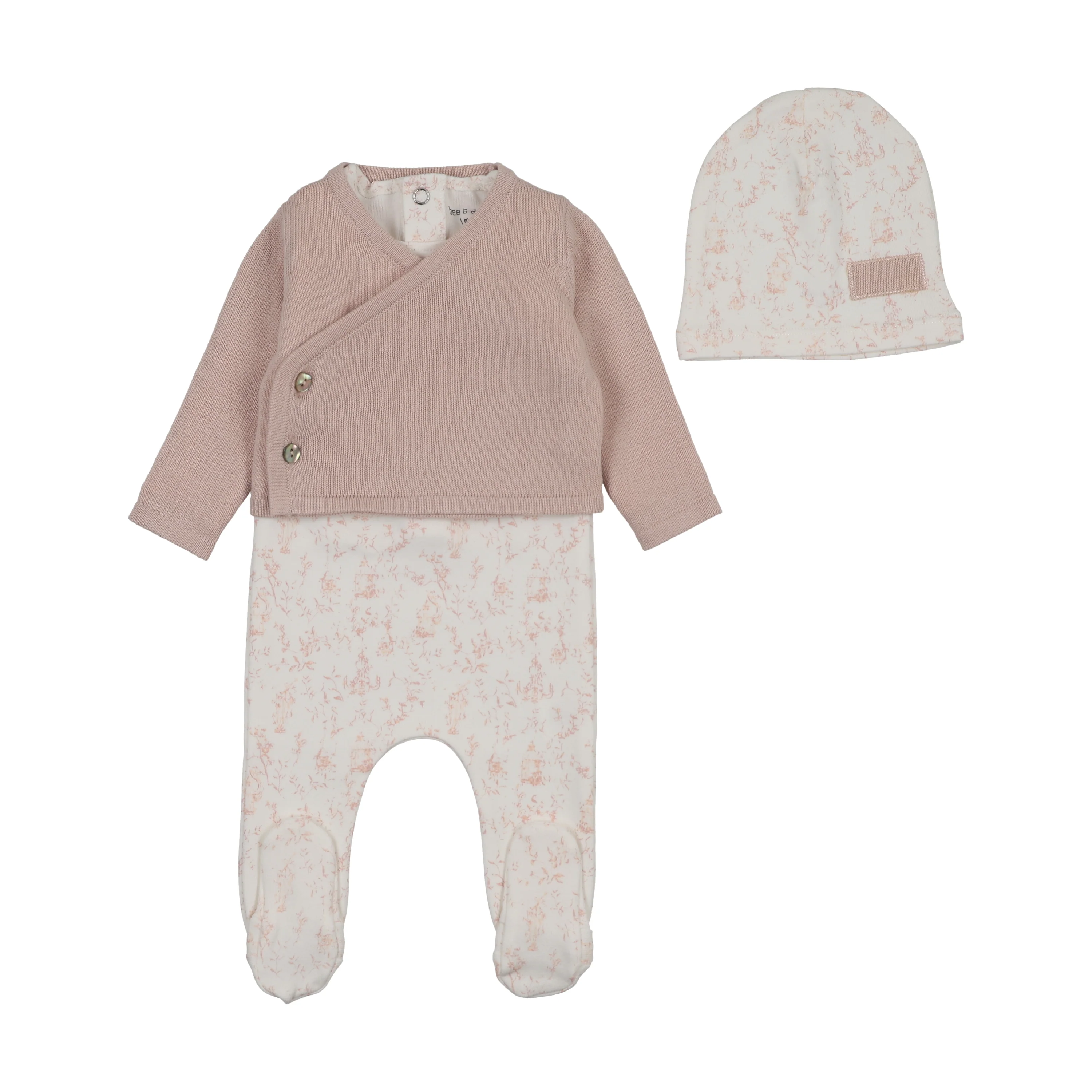Bee & Dee Birdcage Toile Outfit Muted Pink - Image 2