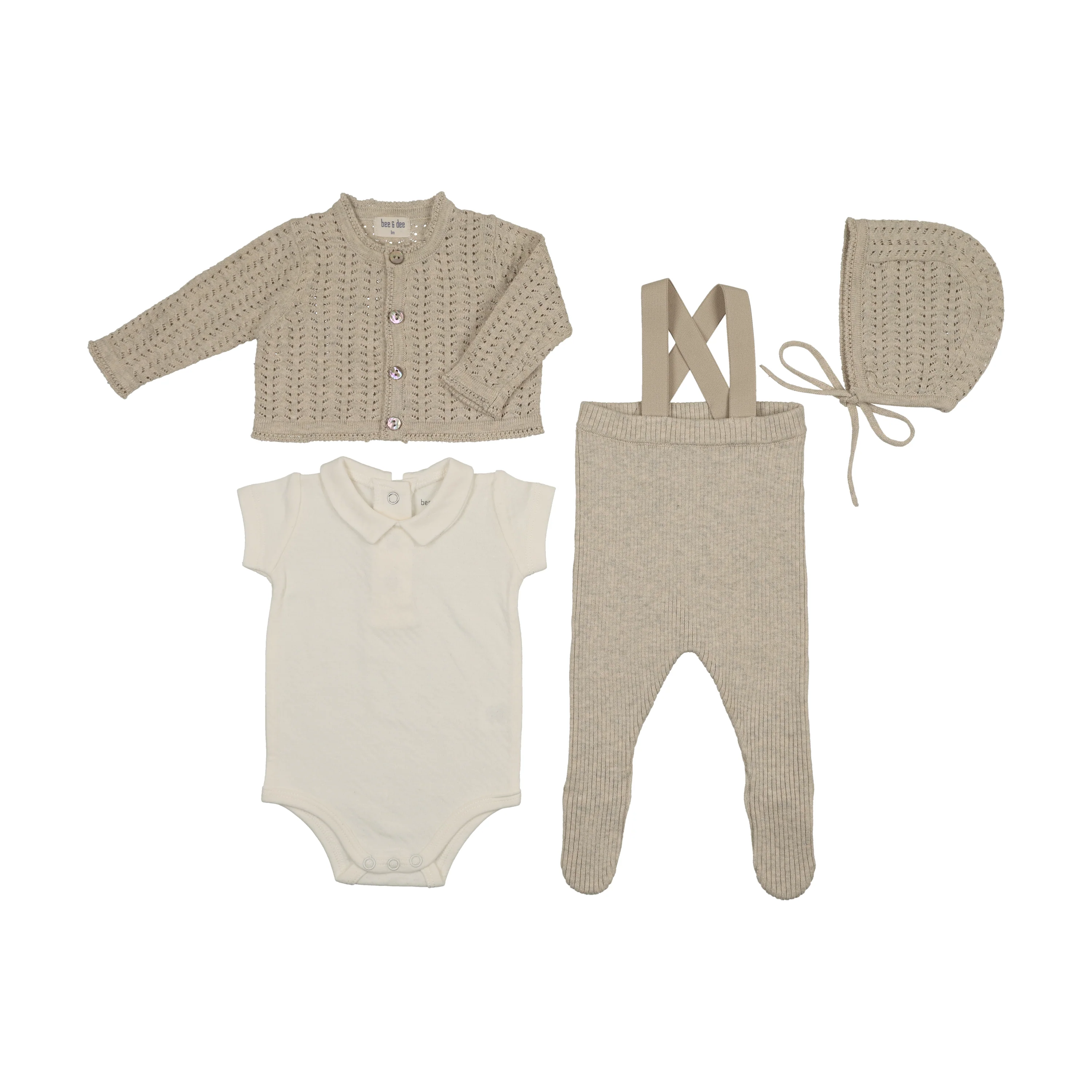 Bee & Dee Knit Ensemble Oat