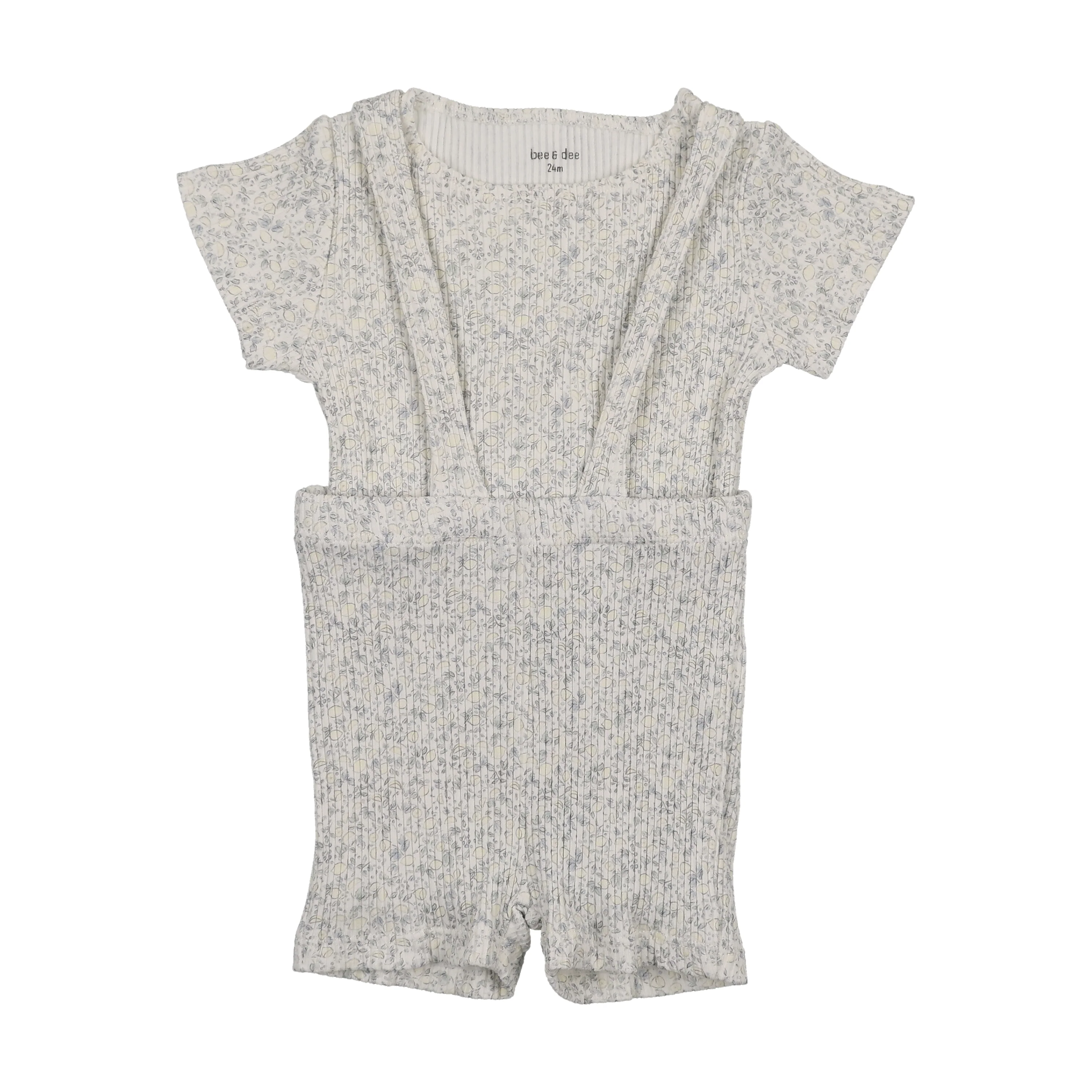 Bee & Dee Lemon Print Outfit Boys Print