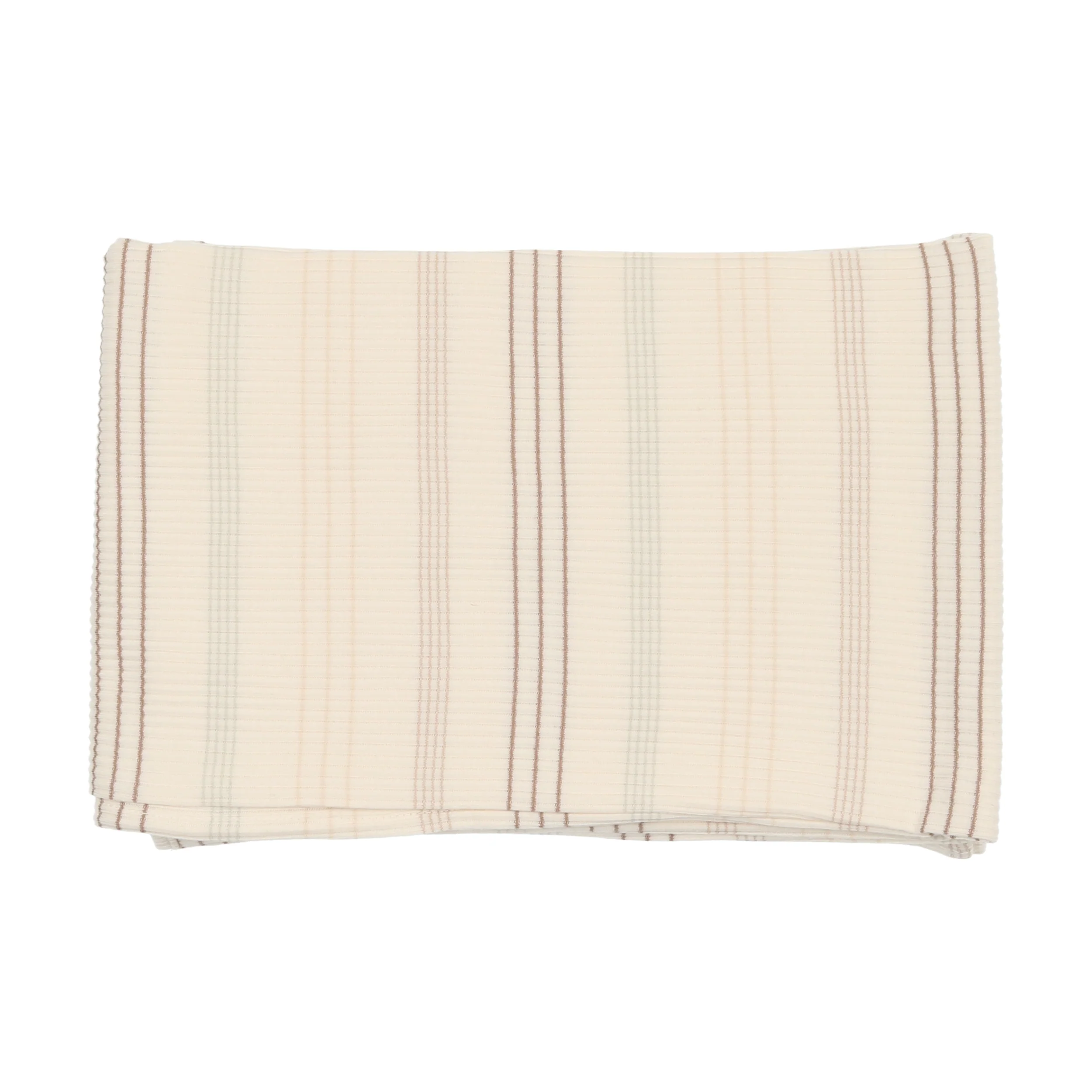 Bee & Dee  Stripe Collection -Taupe Stripe Blanket