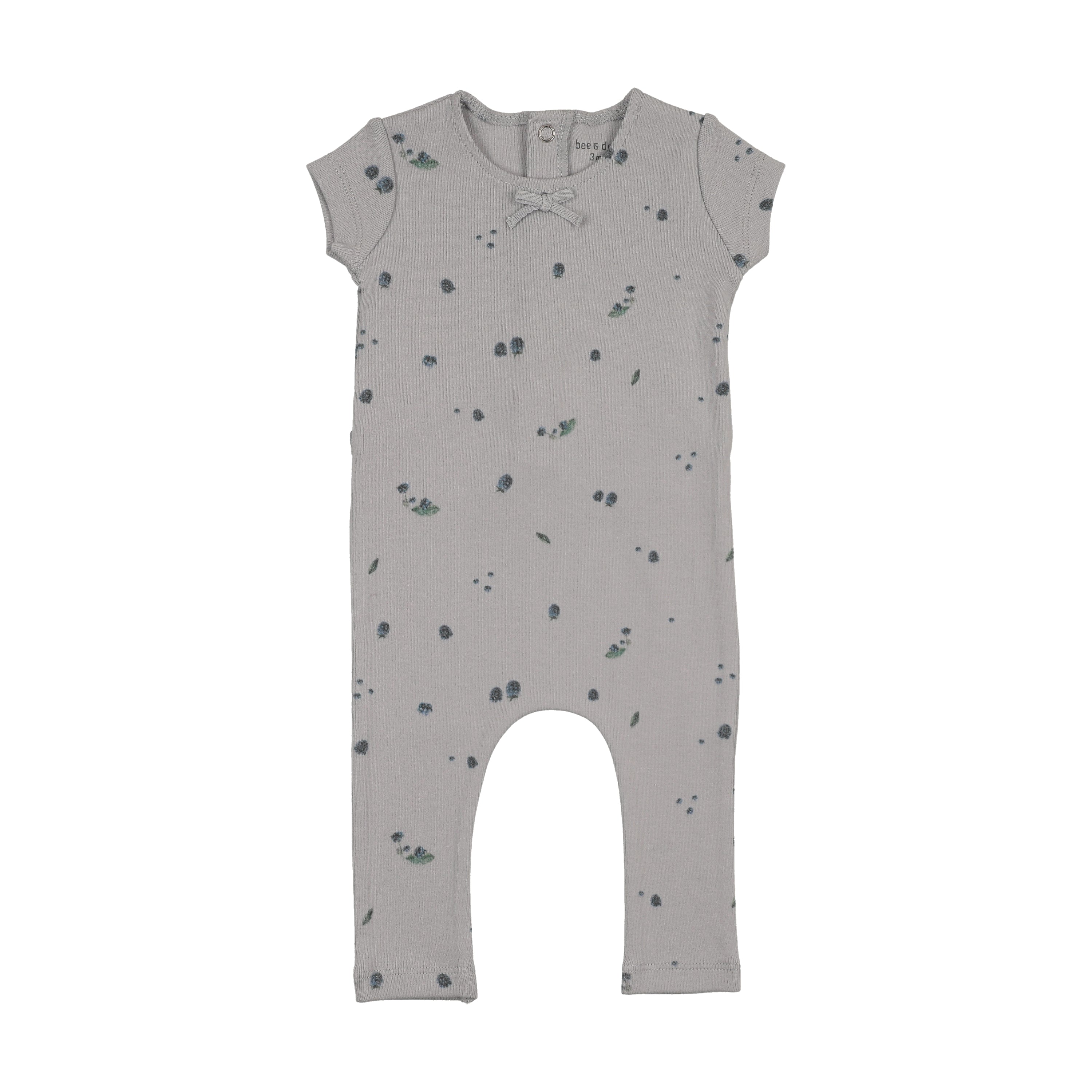 Bee & Dee Sweet Berry Romper Pale Blue