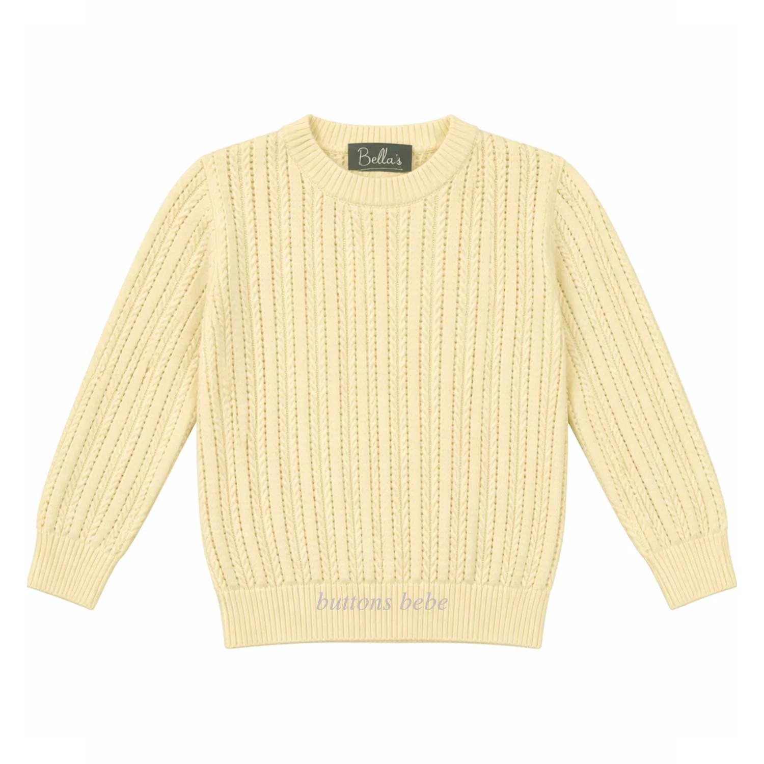 Belati LEMON MARLED BRAIDED LS BKN250