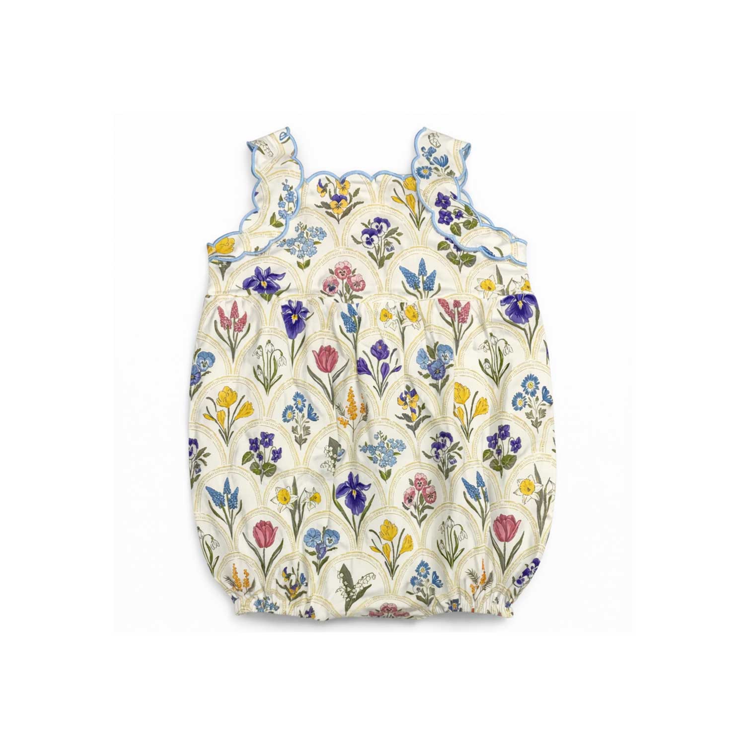 Belati MULTICOLOR SCALLOP EDGE ROMPER (BBB223)
