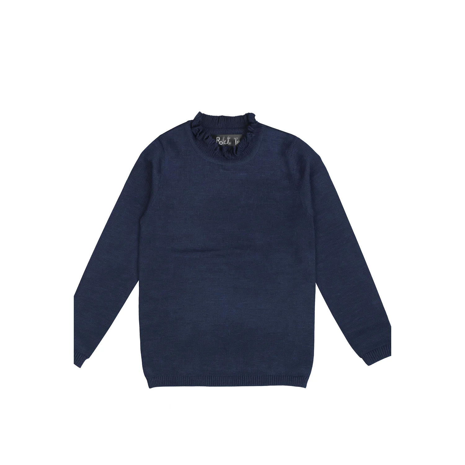 Belati Navy Knit Shell BKN650