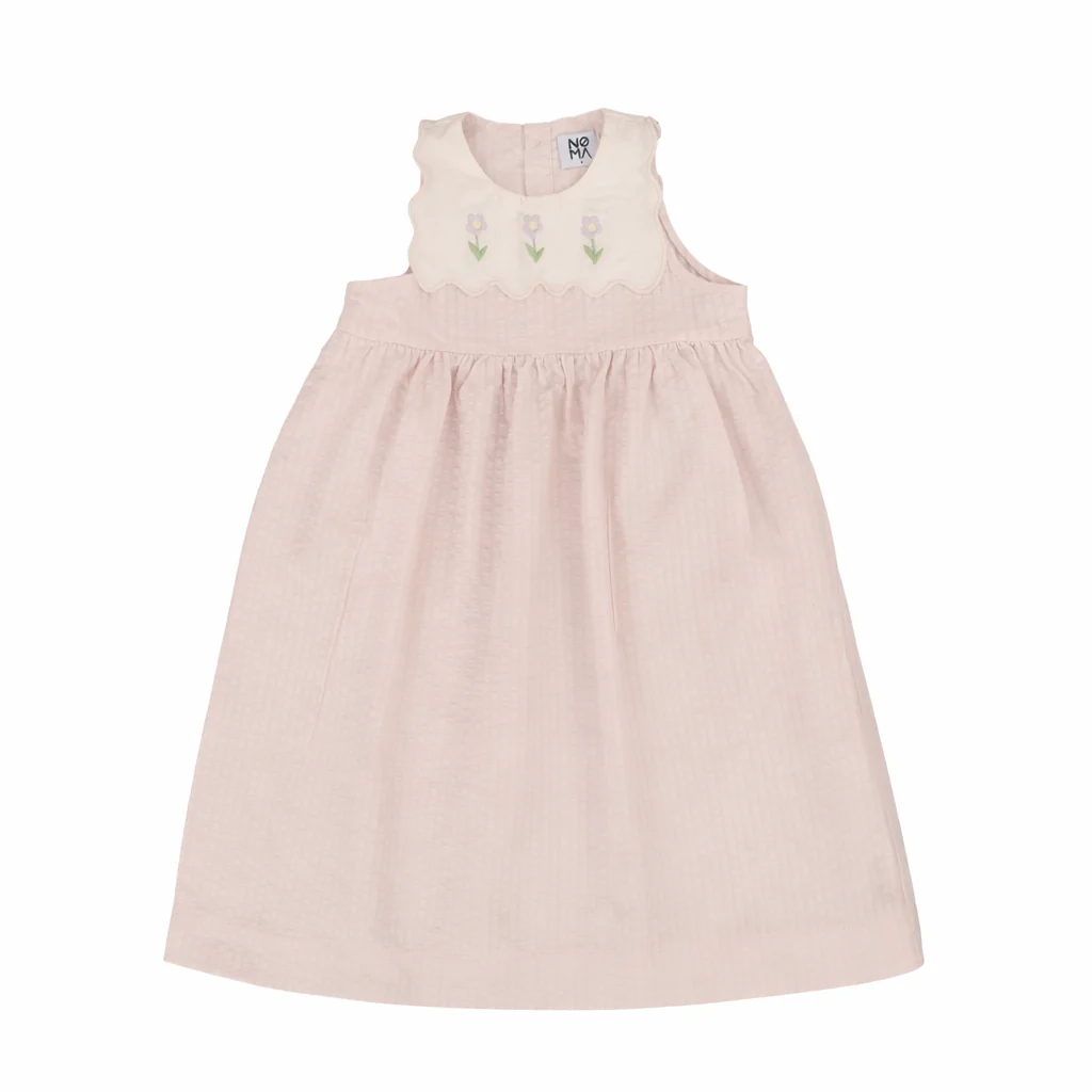 Belati PINK SCALLOP BIB JUMPER (BDR200)