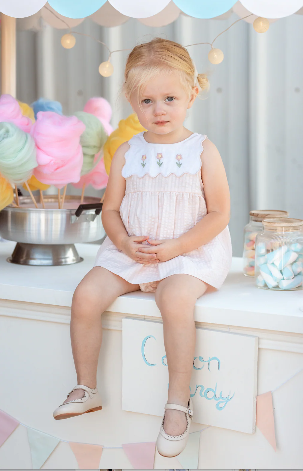 Belati PINK SCALLOP BIB BABY SET (BBB201) - Image 2