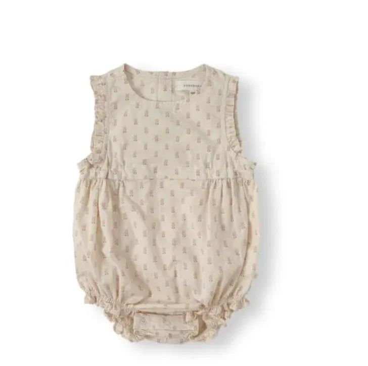 Bene Bene Pink Baby Manon Frill Romper