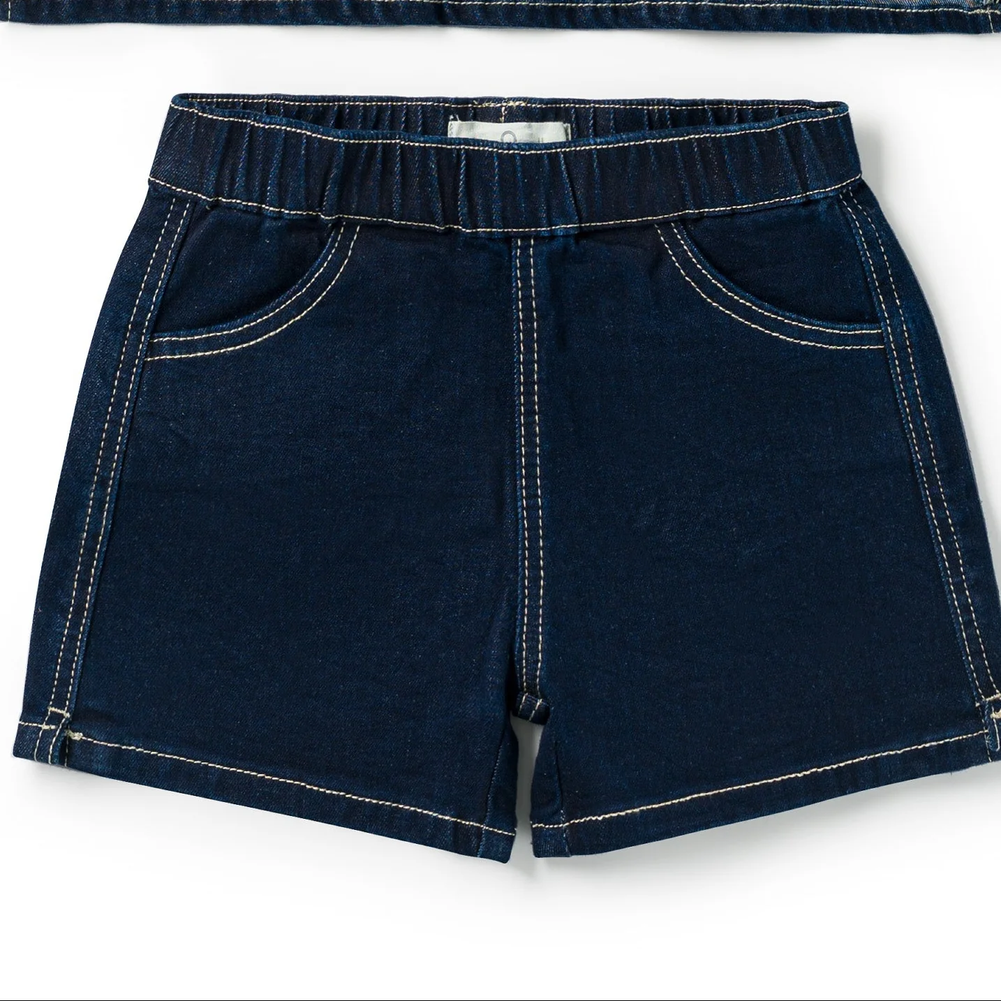 Birnham On The Sea Boy Shorts Indigo - Image 2