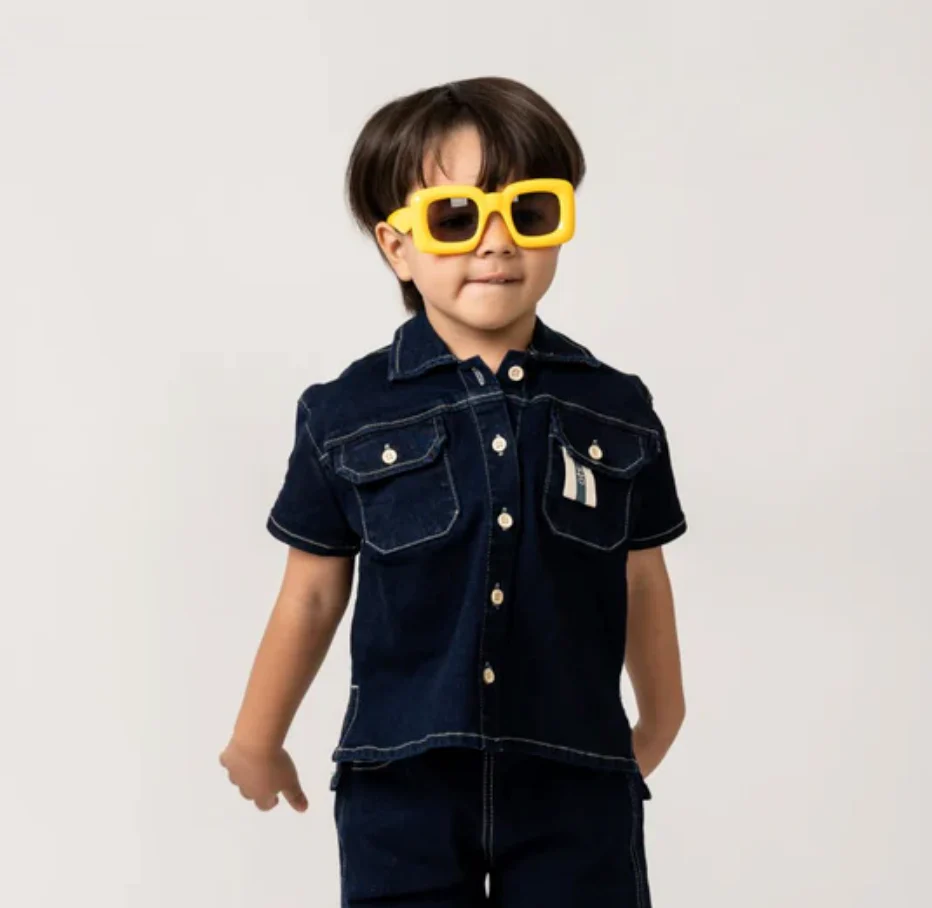 Birnham On The Sea Button Down Shirt Indigo