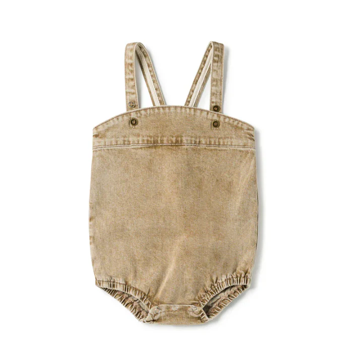 Birnham On The Sea Romper Desert Denim