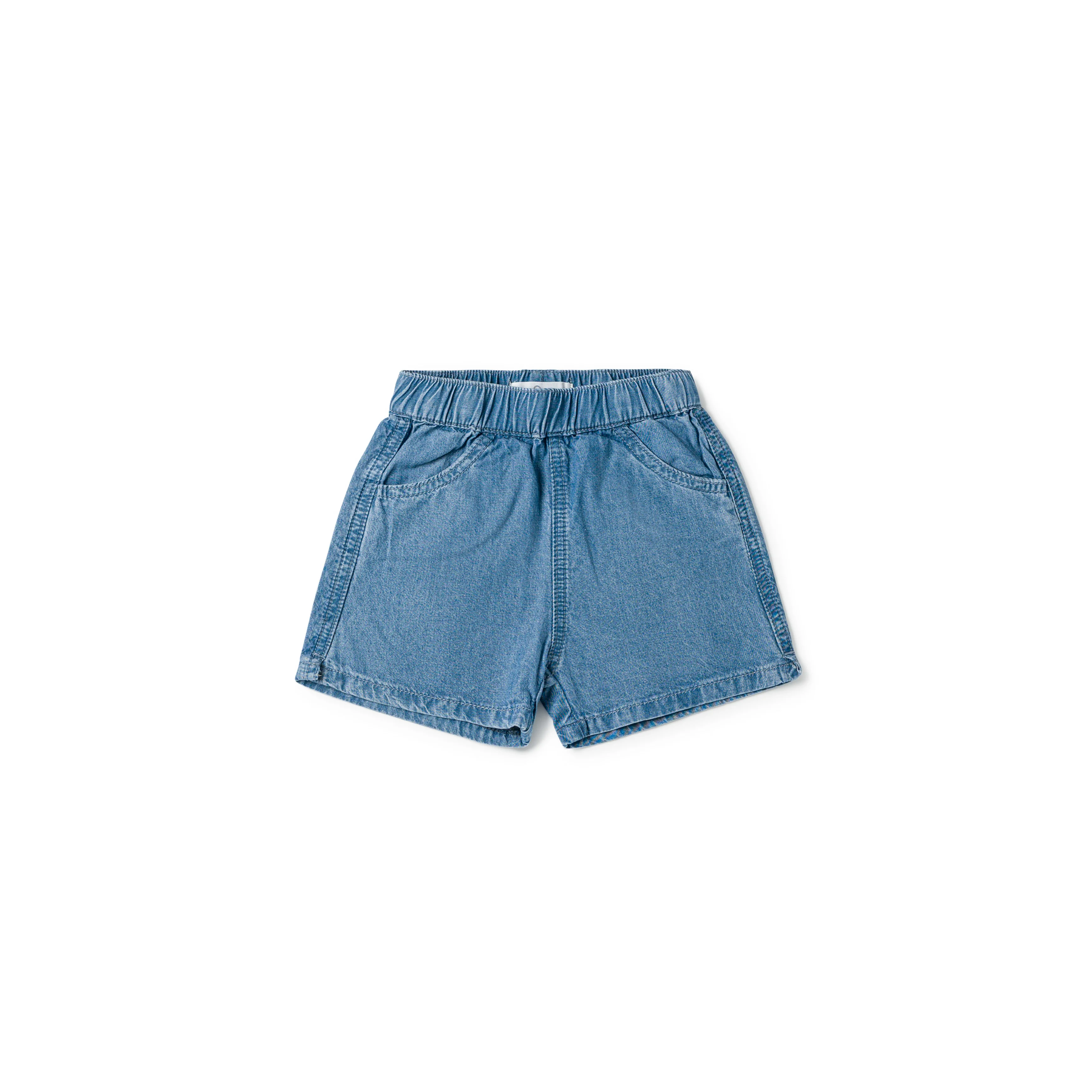 Birnham On The Sea Shorts Stonewash Denim