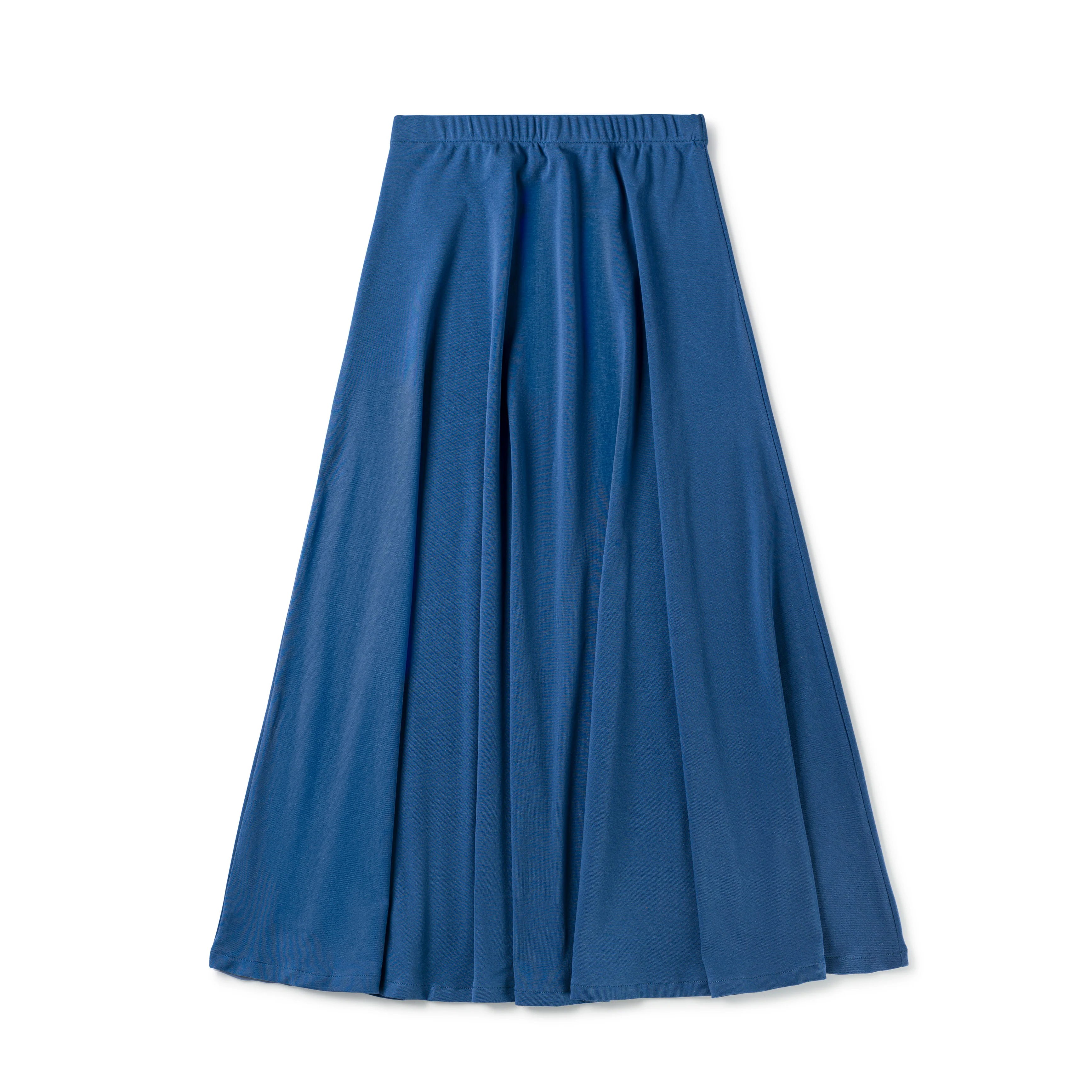 Birnham On The Sea Teen A-Line Skirt English Blue