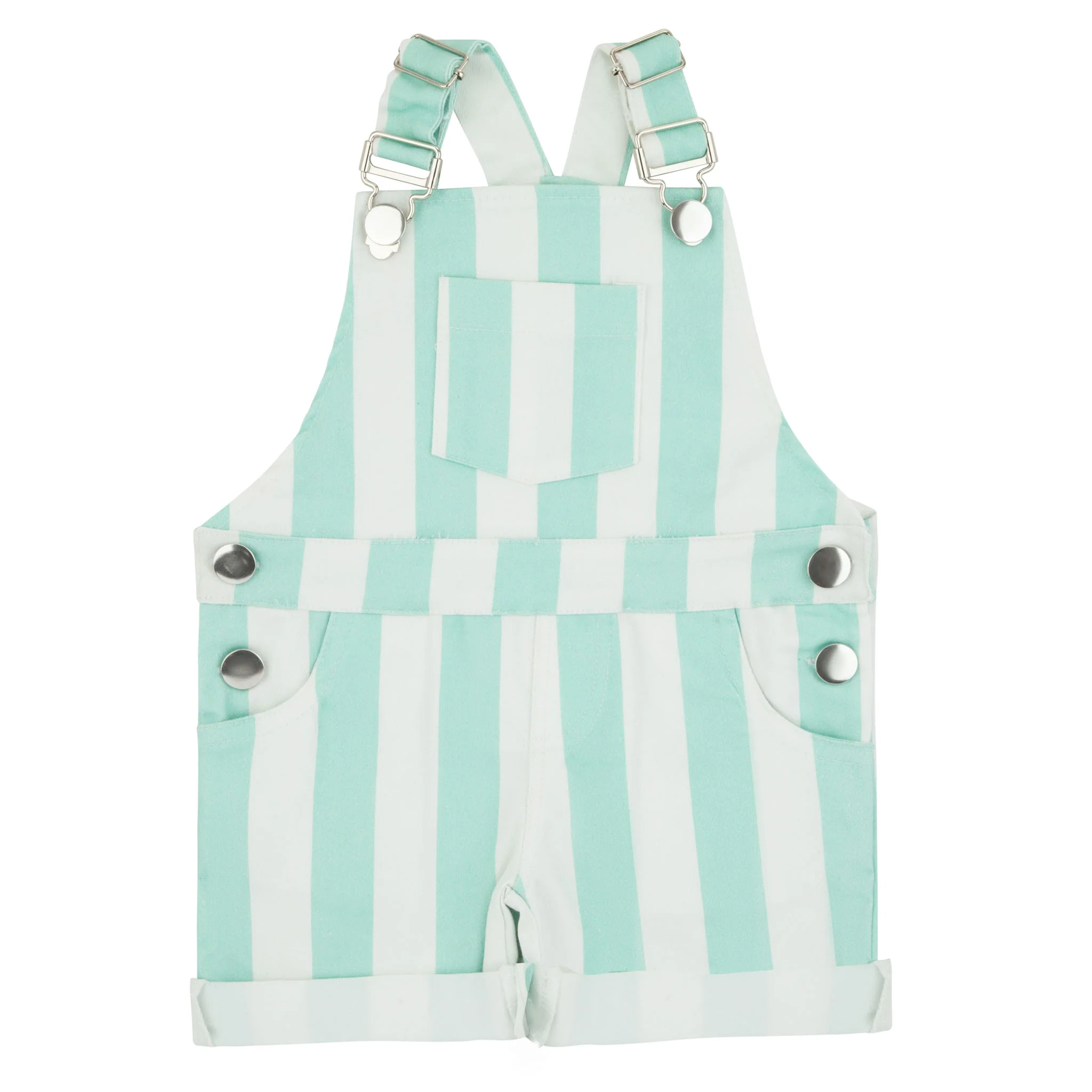 Bondoux Neon Green Striped Boys Romper 259BB