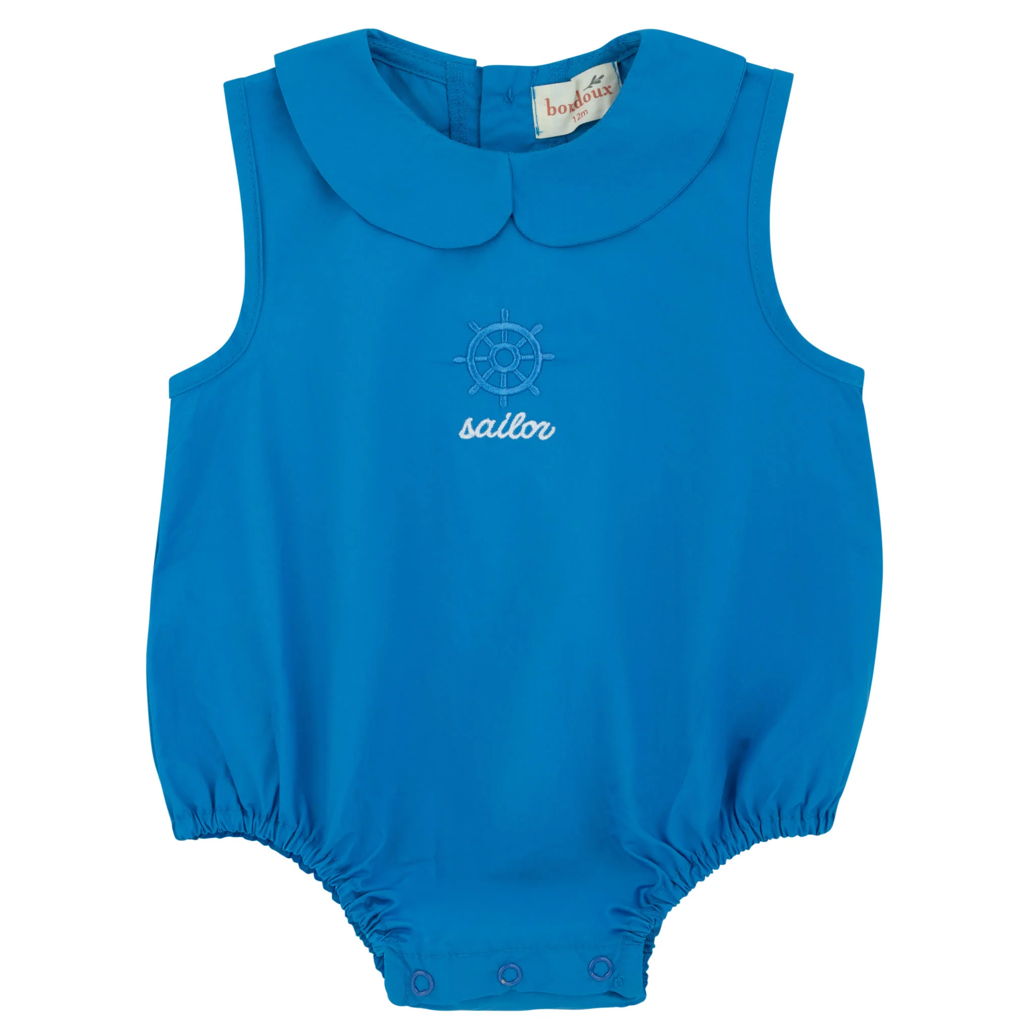 Bondoux Royal Blue Sailor Romper 260BB
