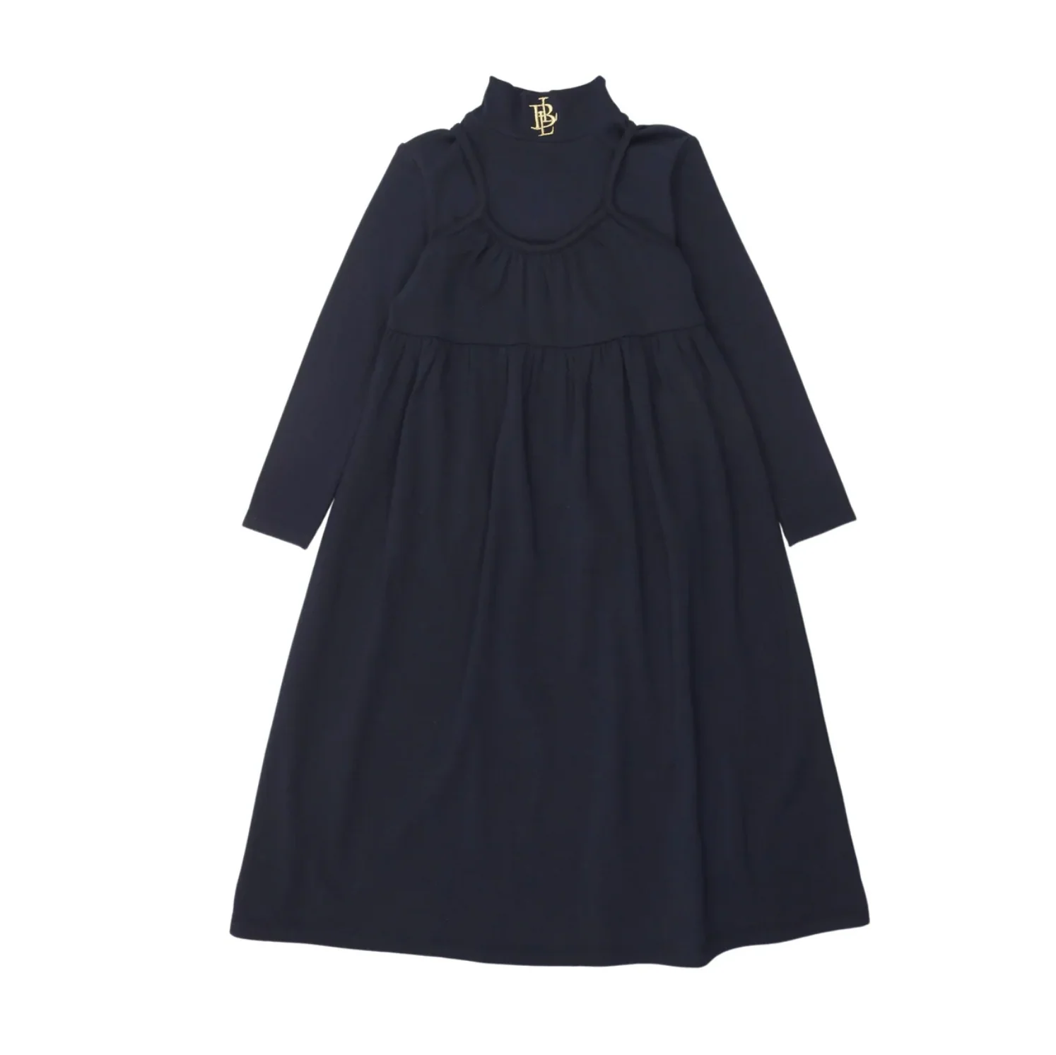Bonjoy Deep Navy Llb Jumper & Mockneck Robe - Deep Navy