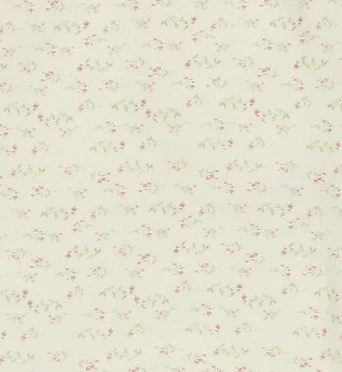 Bonjoy Ivory Pink Floral Blanket